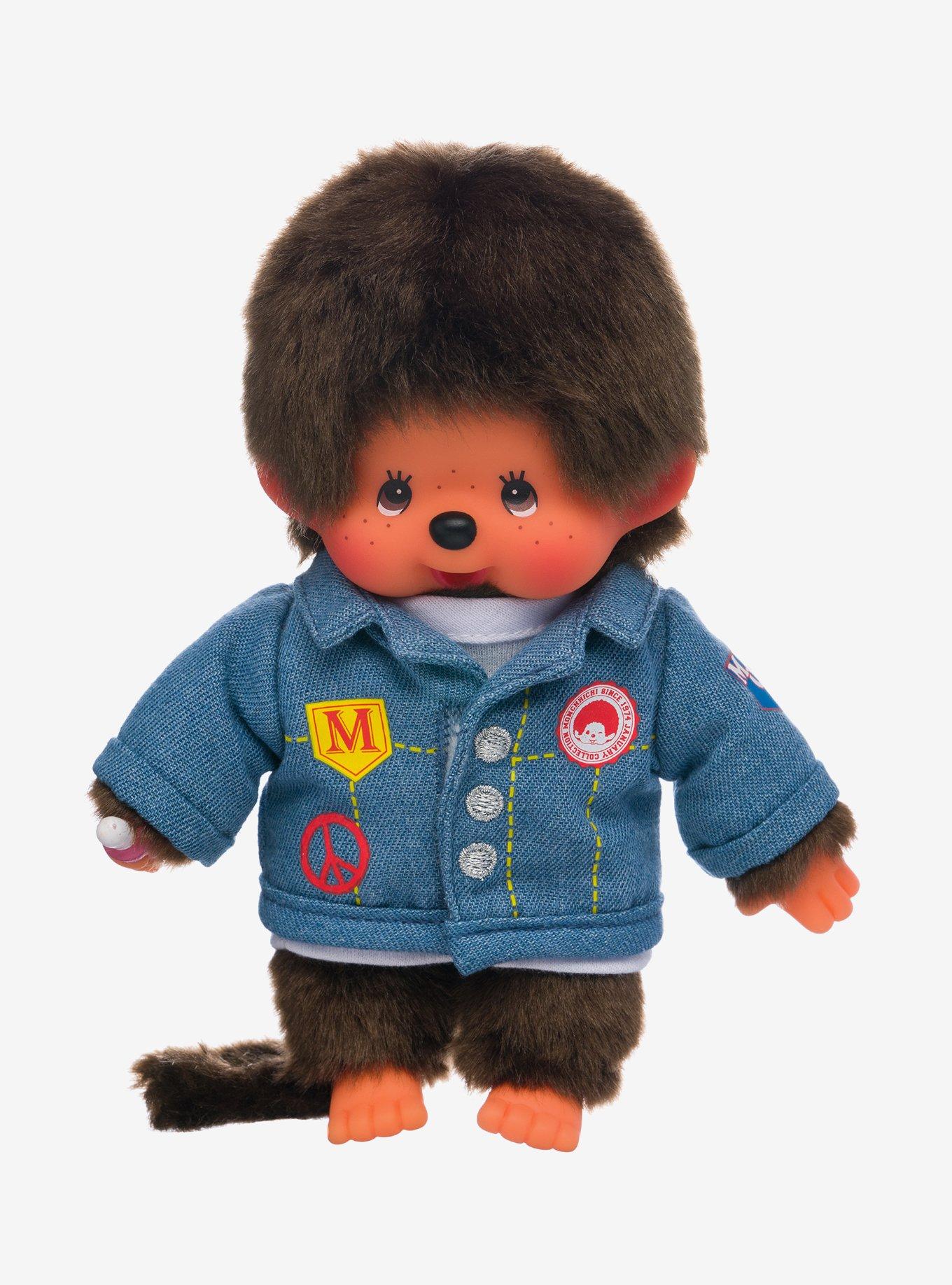 Monchhichi Boy Denim Jacket Doll, , hi-res