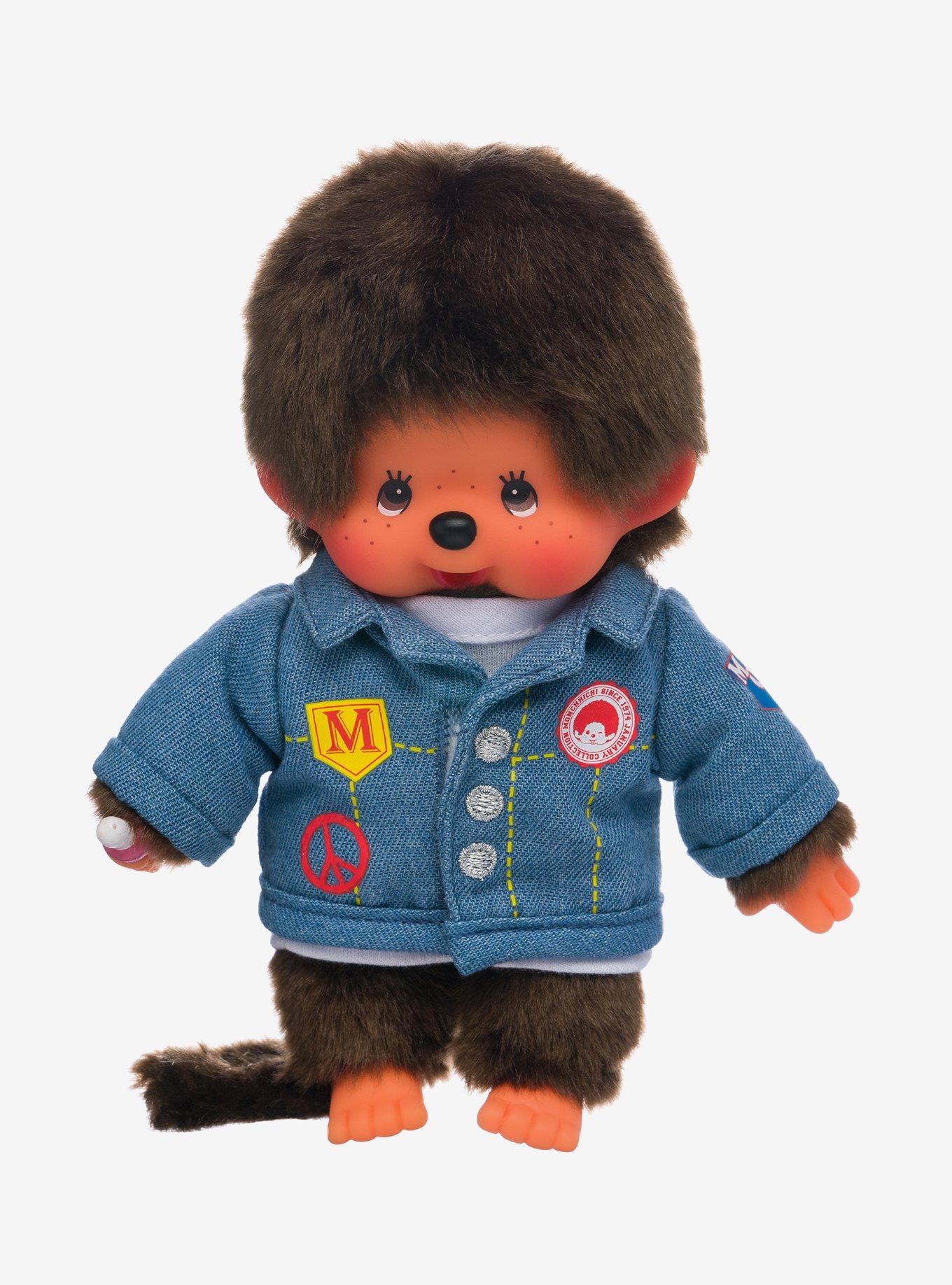 Monchhichi Boy Denim Jacket Doll