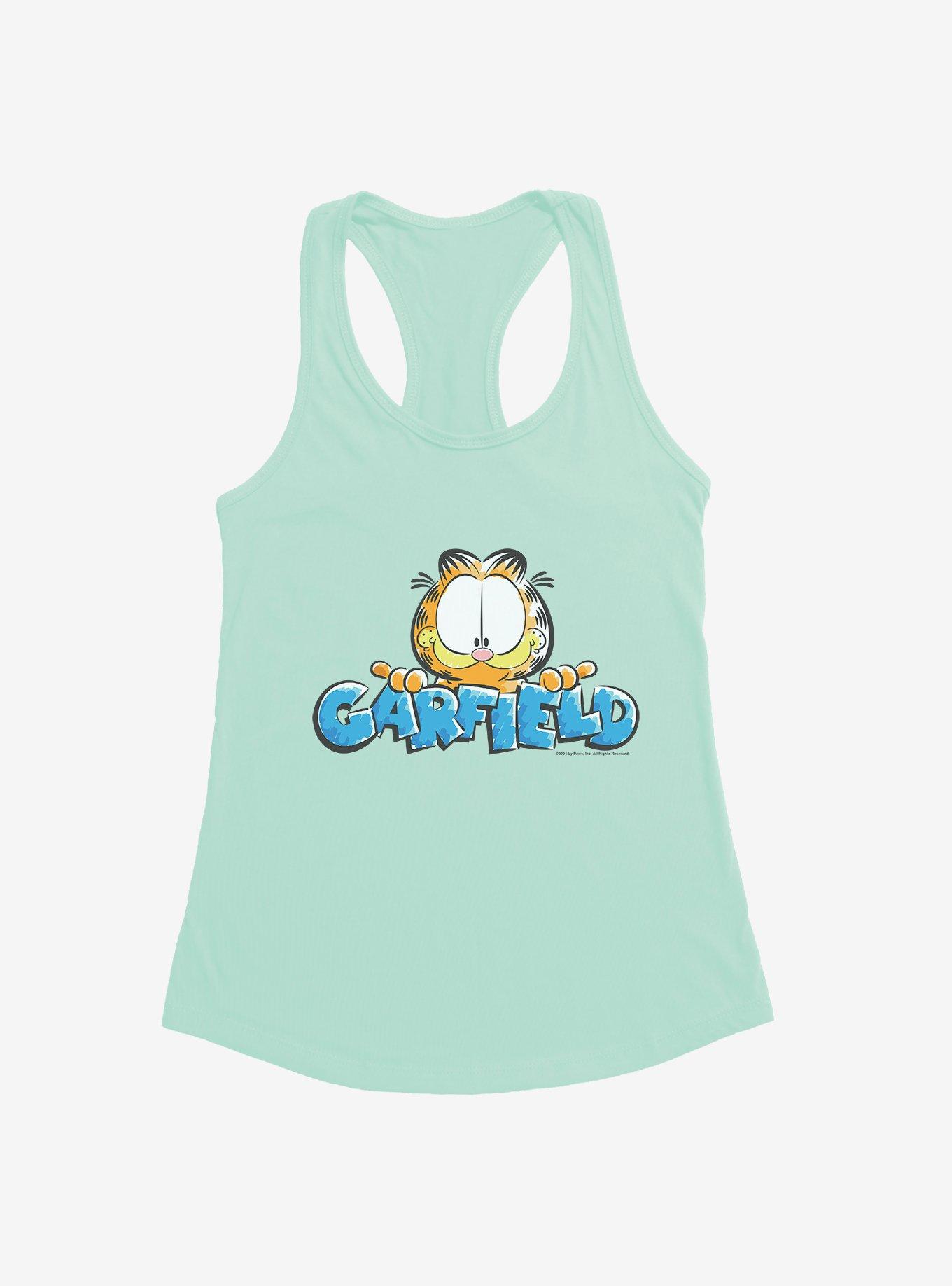 Garfield Title Logo Girls Tank, , hi-res