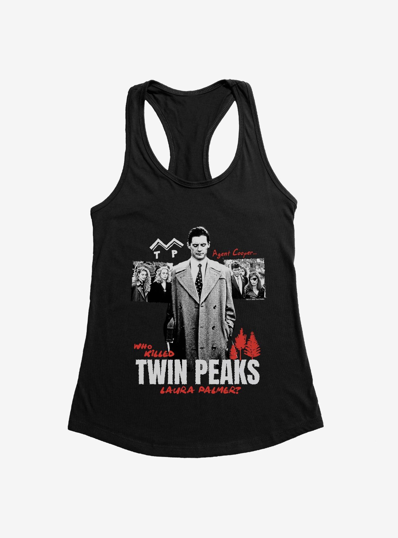 Twin Peaks Agent Cooper Who Killed Laura Palmer? Girls Tank, , hi-res