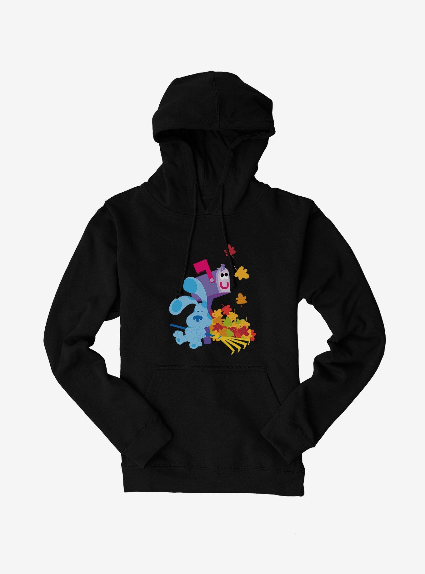 Blue´s Clues Mailbox And Blue Autumn Leaves Hoodie,All Products : American Fashion Style Bags On Sale