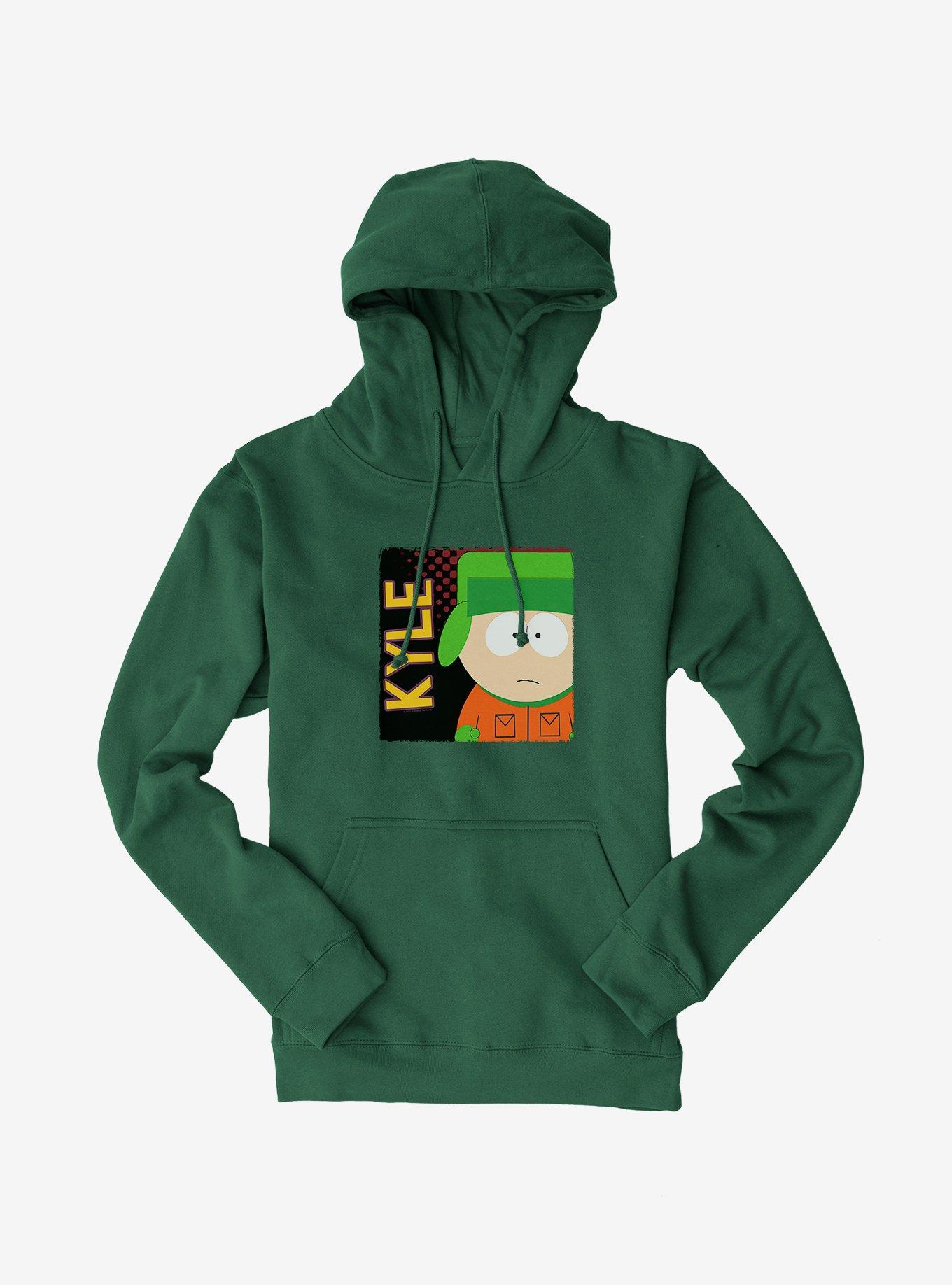 South Park Kyle Intro Hoodie, FOREST GREEN, hi-res
