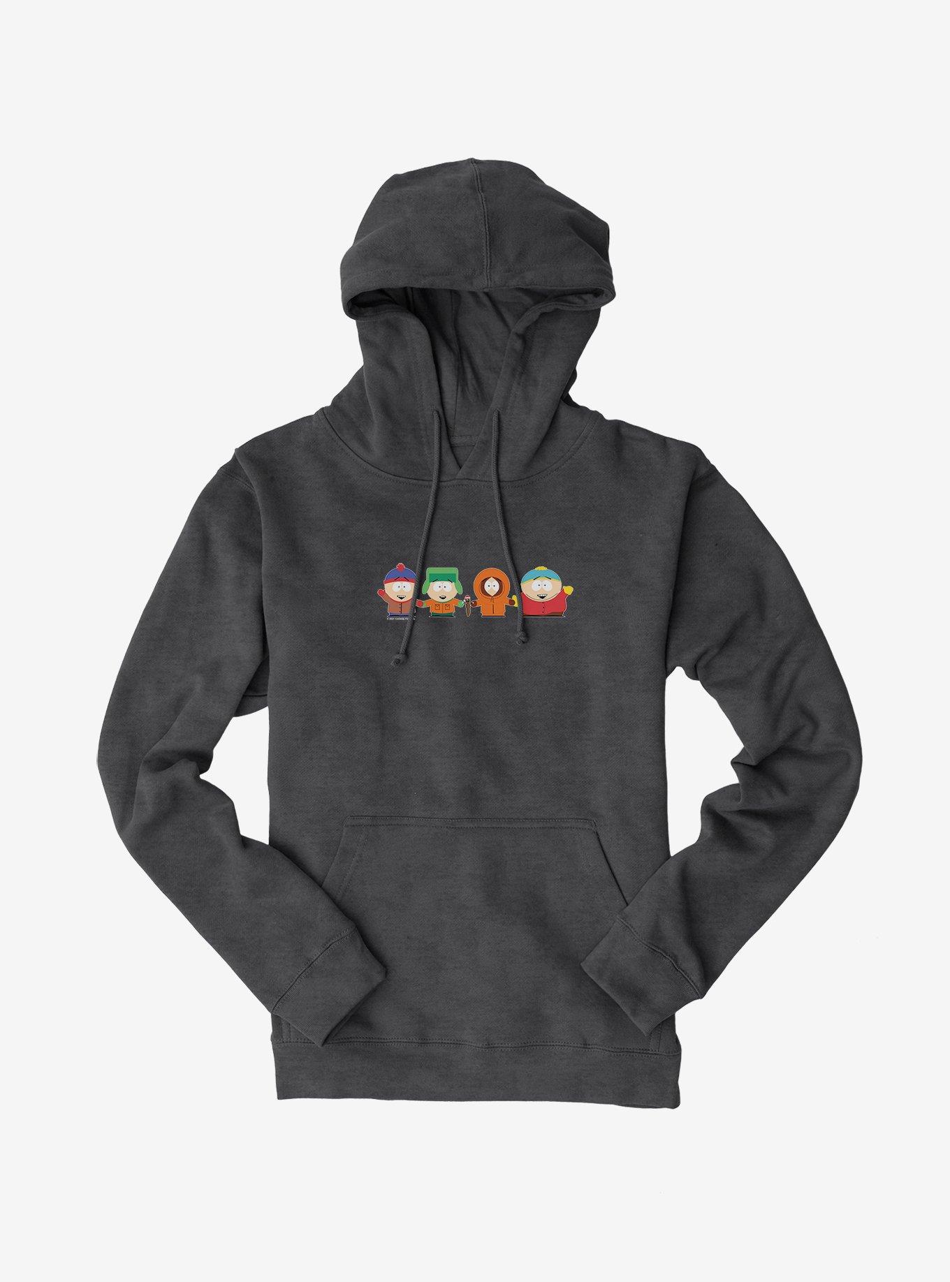 South Park Christmas Guide Holiday Wave Hoodie, DARK HEATHER, hi-res