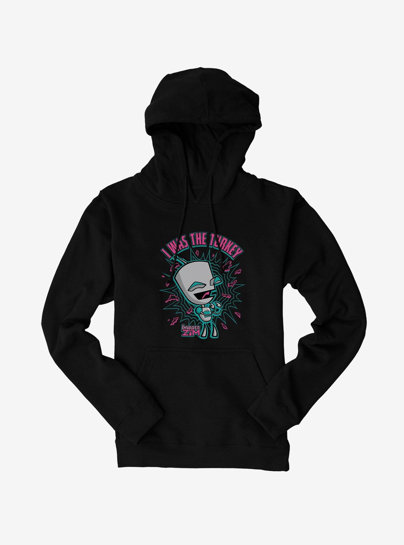 Invader Zim I Was The Turkey Hoodie, , hi-res