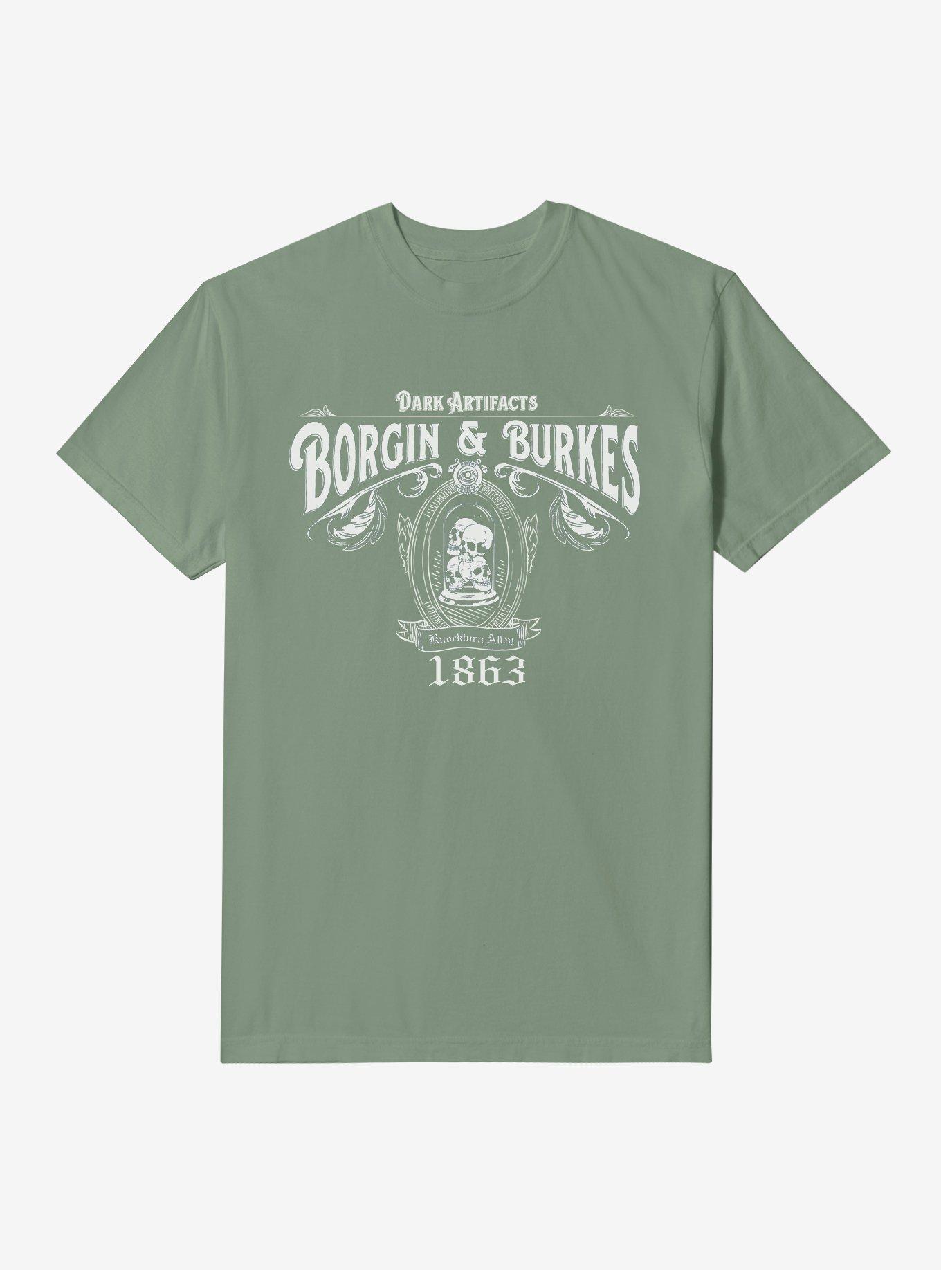COMFORTCOLORS Harry Potter Borgin & Burkes Garment Dye T-Shirt
