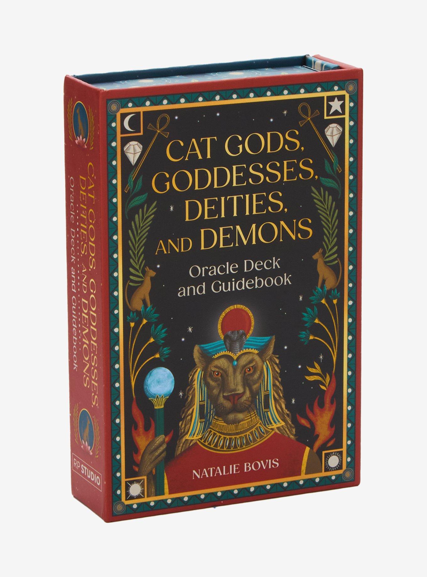 Cat Gods, Goddesses, Deities And Demons Oracle Deck & Guidebook, , hi-res