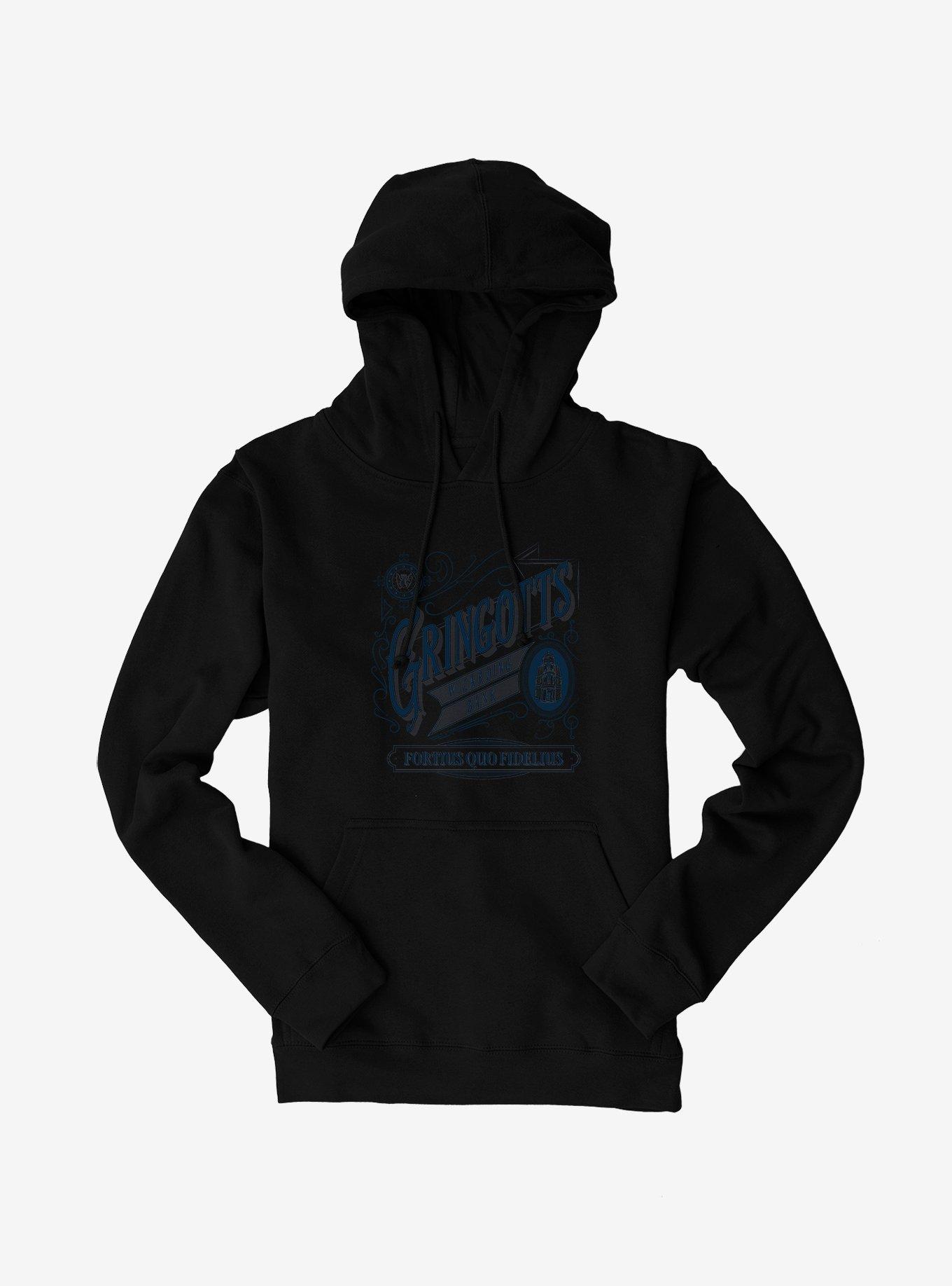 Harry Potter Gringotts Hoodie, BLACK, hi-res