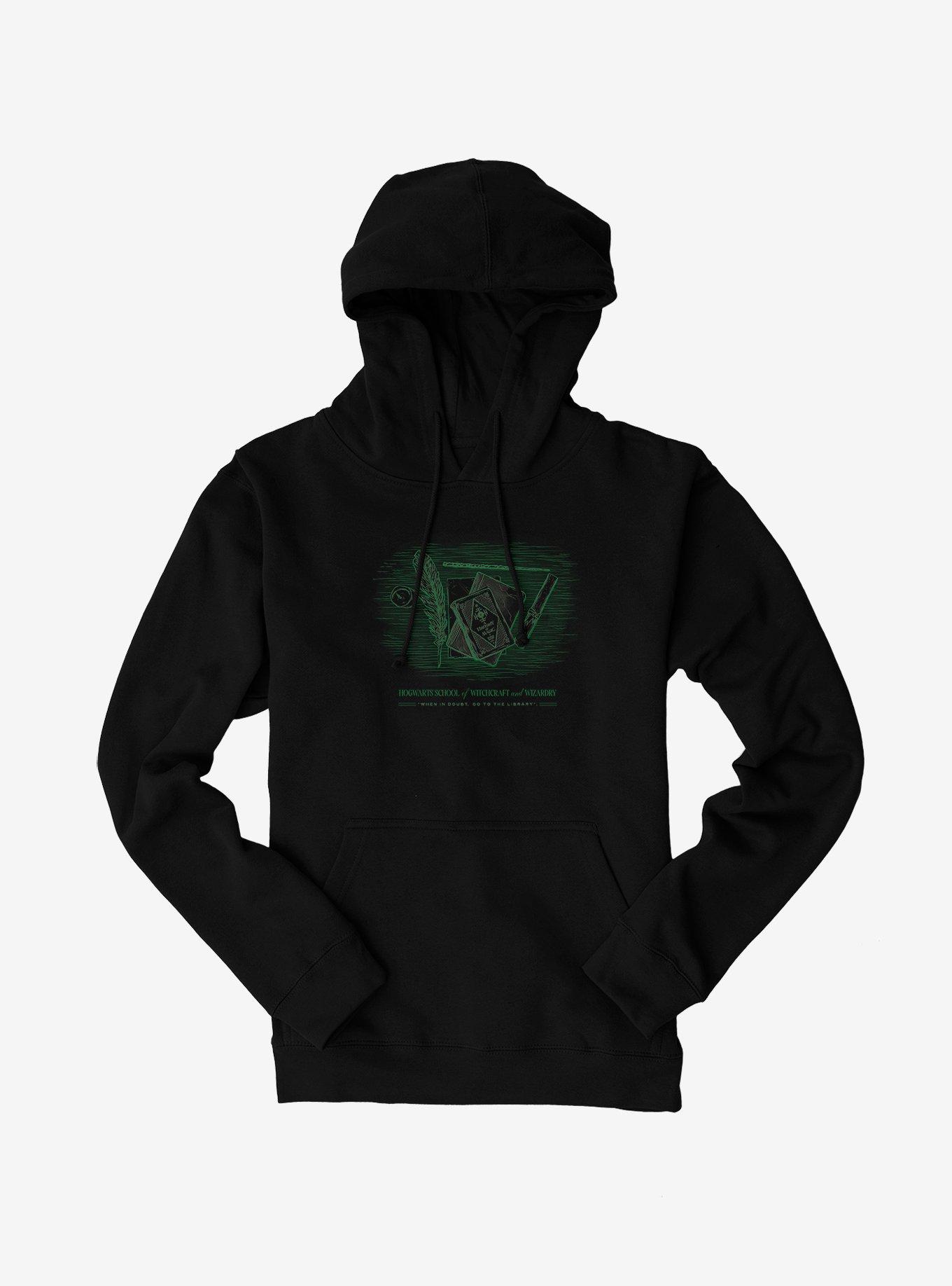 Harry Potter When In Doubt Go To The Library Hoodie, , hi-res