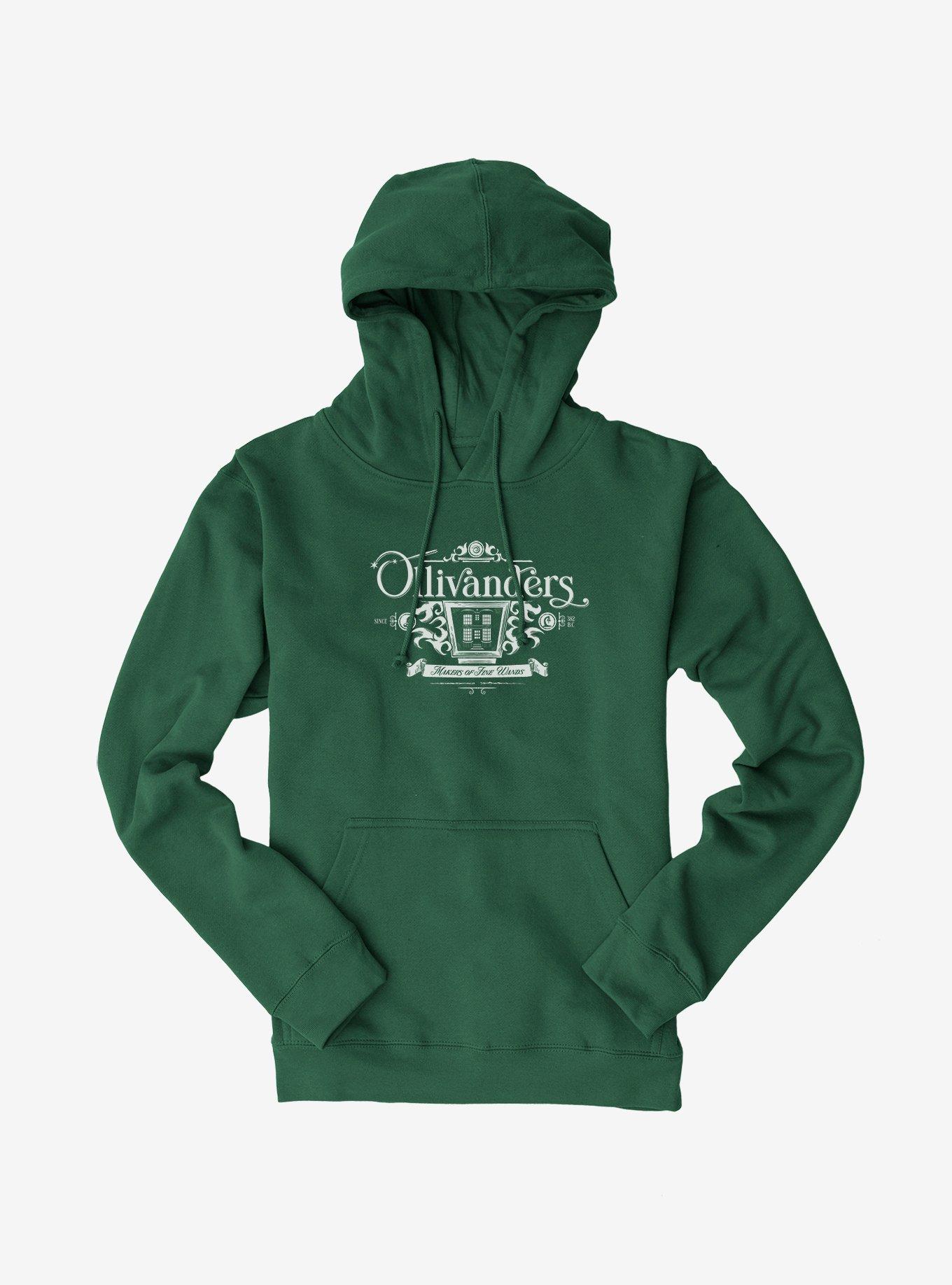 Harry Potter Ollivanders Hoodie, FOREST GREEN, hi-res