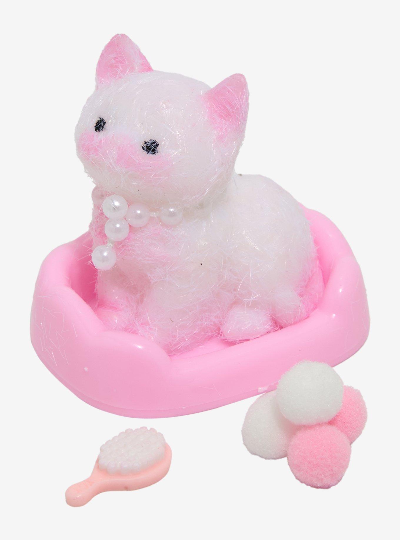 Fuzzy Friends Kitty Fuzzy Squishy Toy, , hi-res