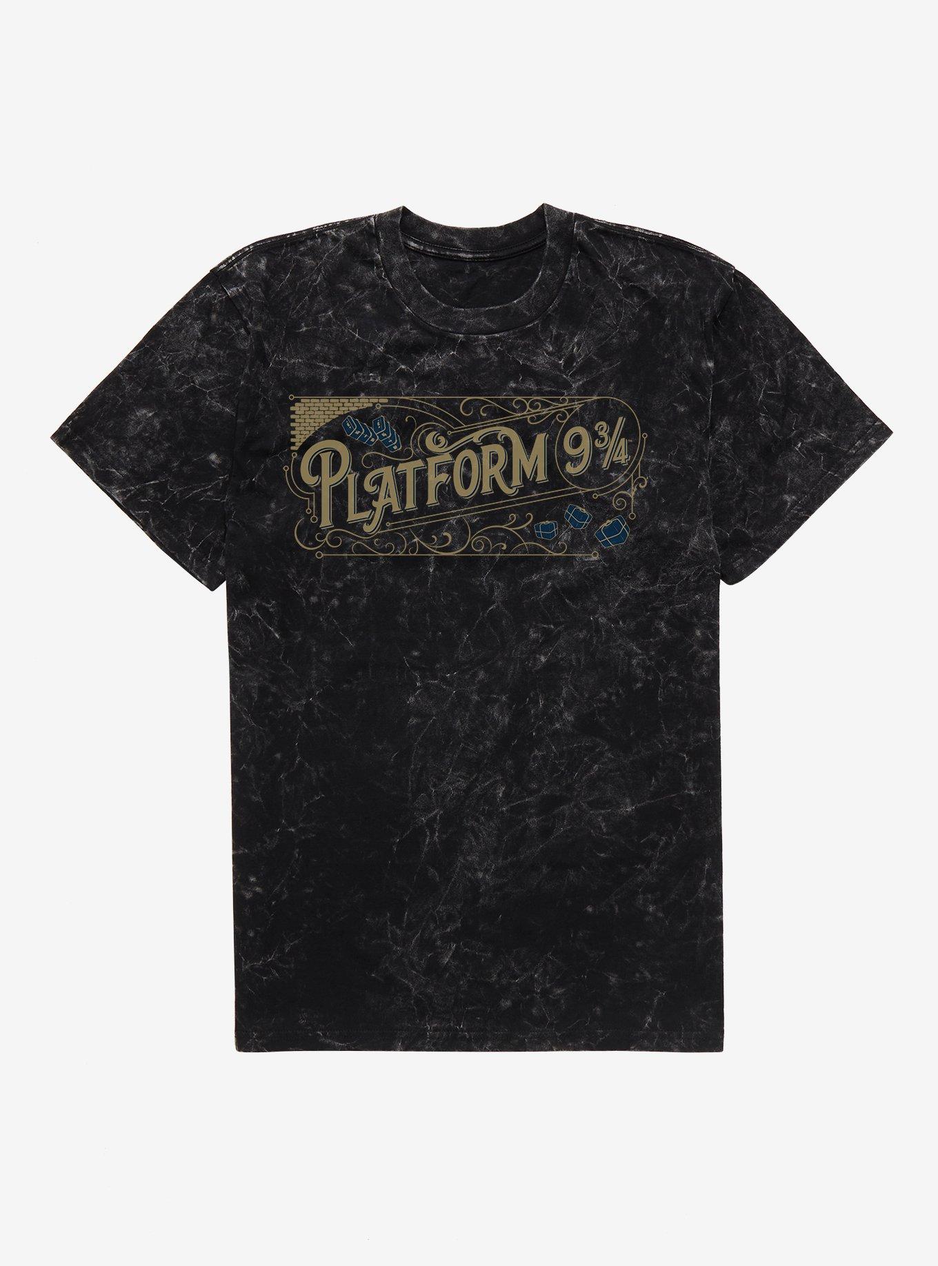 Harry Potter Platform Mineral Wash T-Shirt, , hi-res
