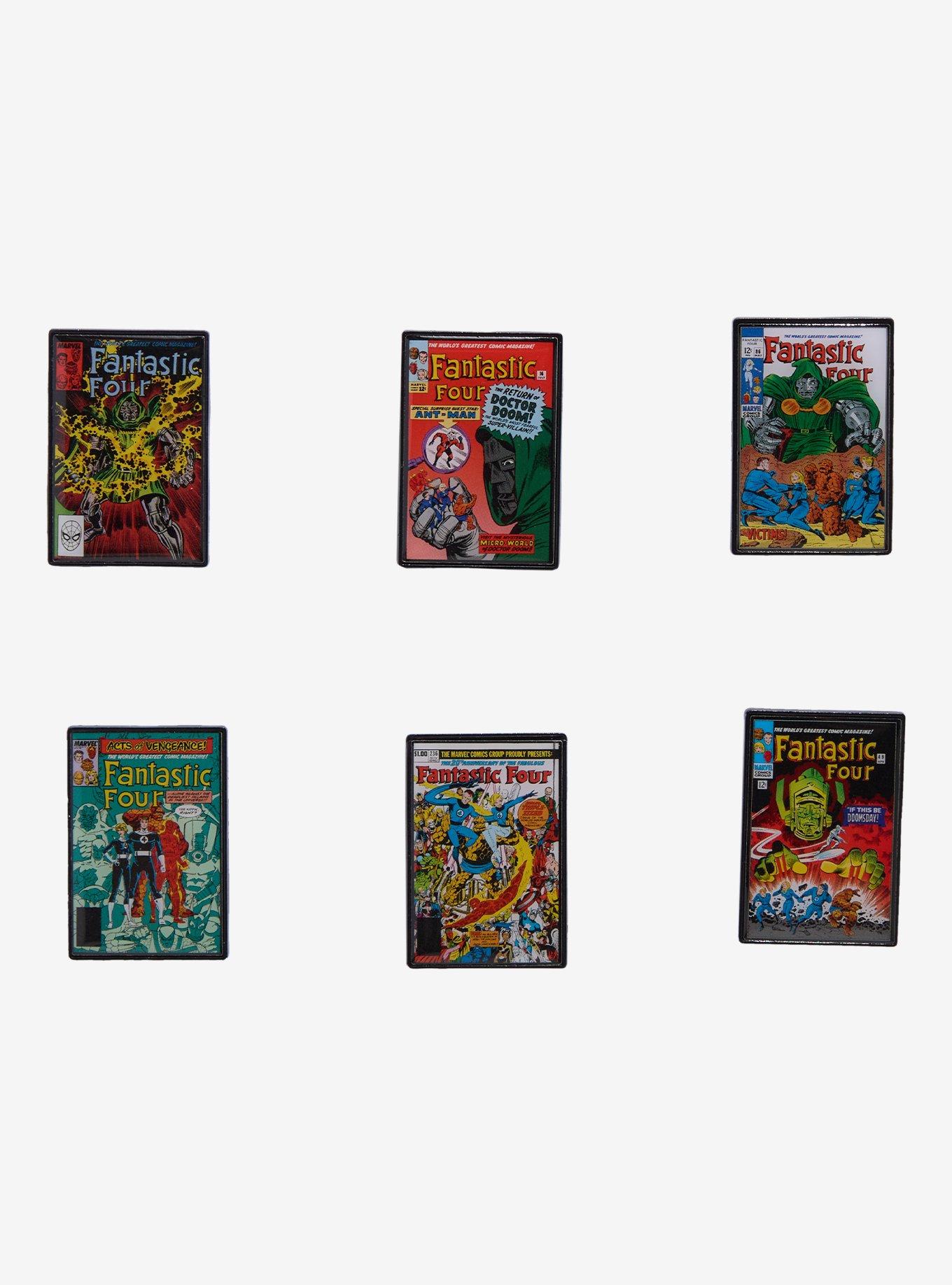 Marvel The Fantastic 4 Comic Book Blind Box Enamel Pin, , hi-res