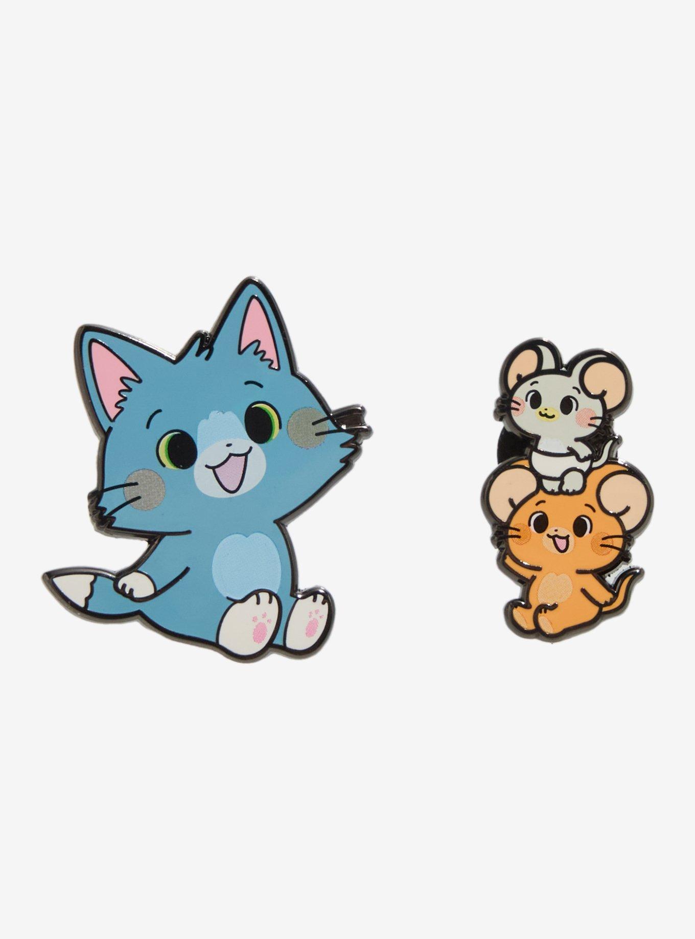 Tom And Jerry Gokko Enamel Pin Set, , hi-res