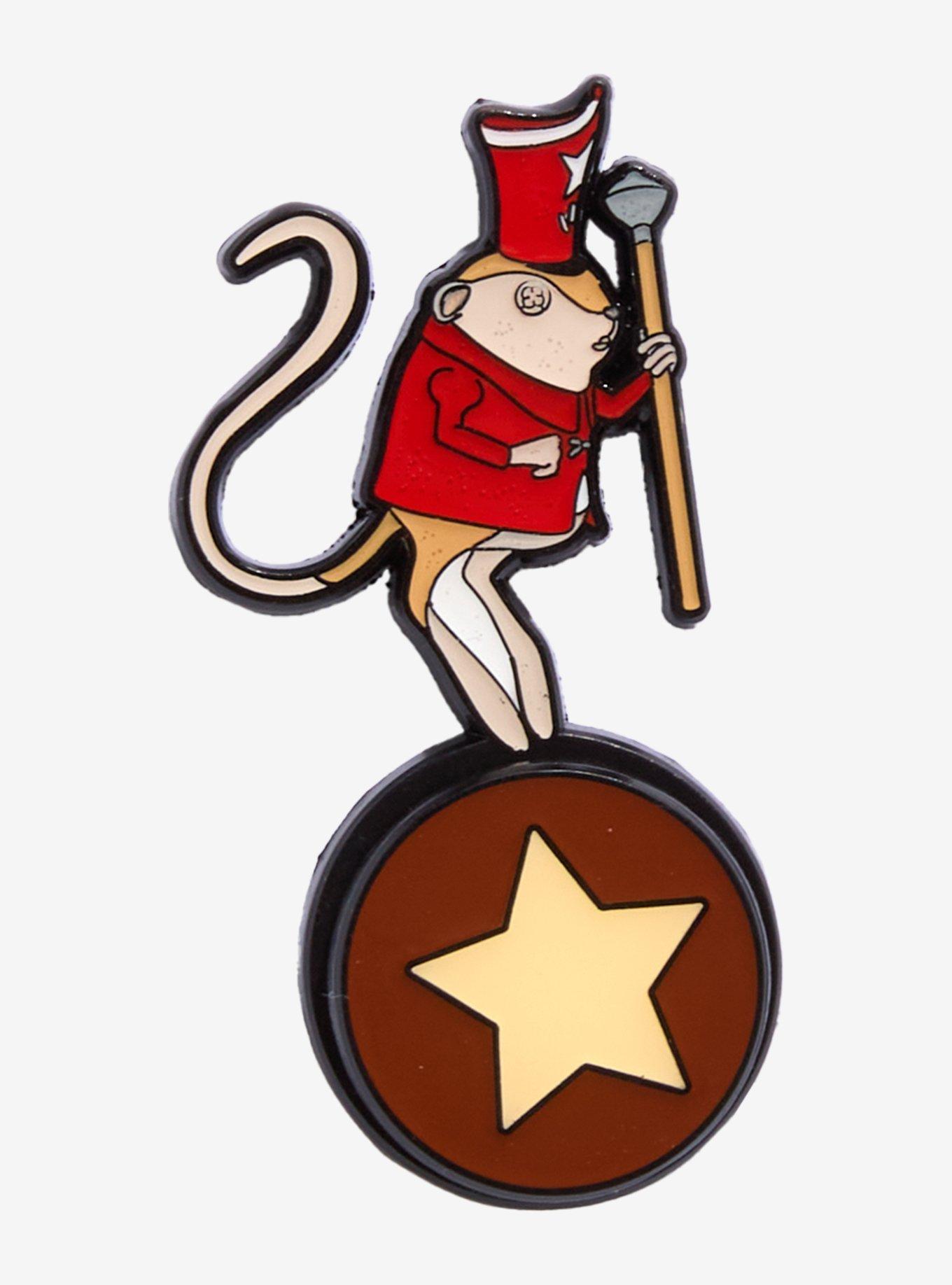 Coraline Circus Mouse Enamel Pin, , hi-res