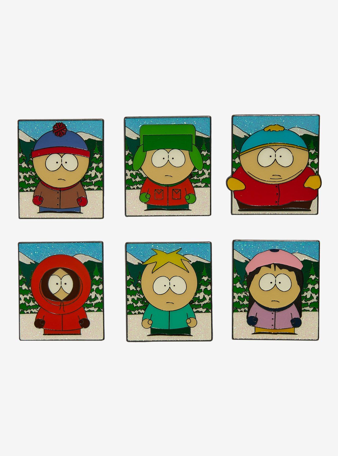 Buckle-Down South Park Glitter Blind Box Enamel Pin Hot Topic Exclusive, , hi-res