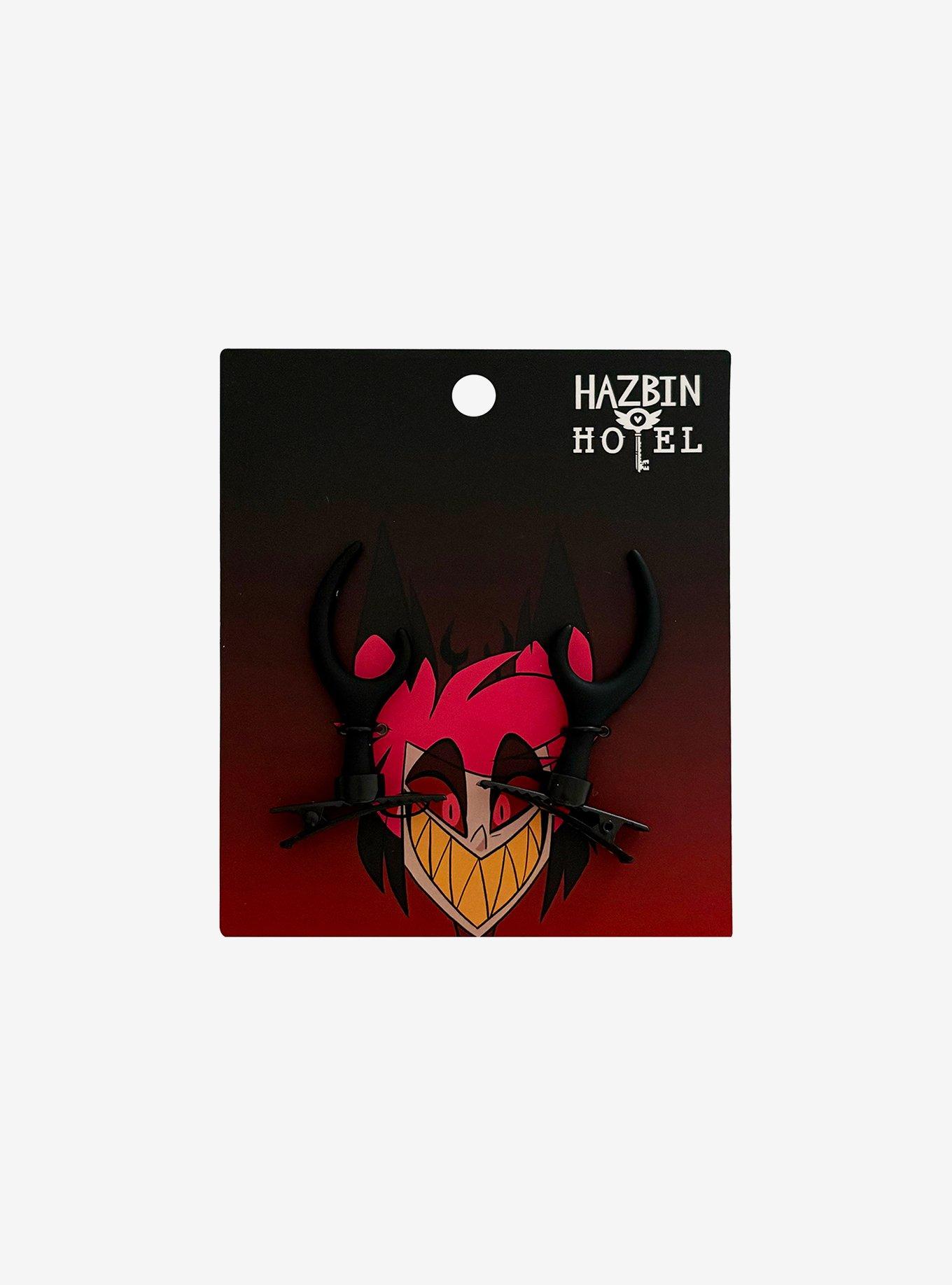 Hazbin Hotel Alastor Horns Hair Clip Set, , hi-res
