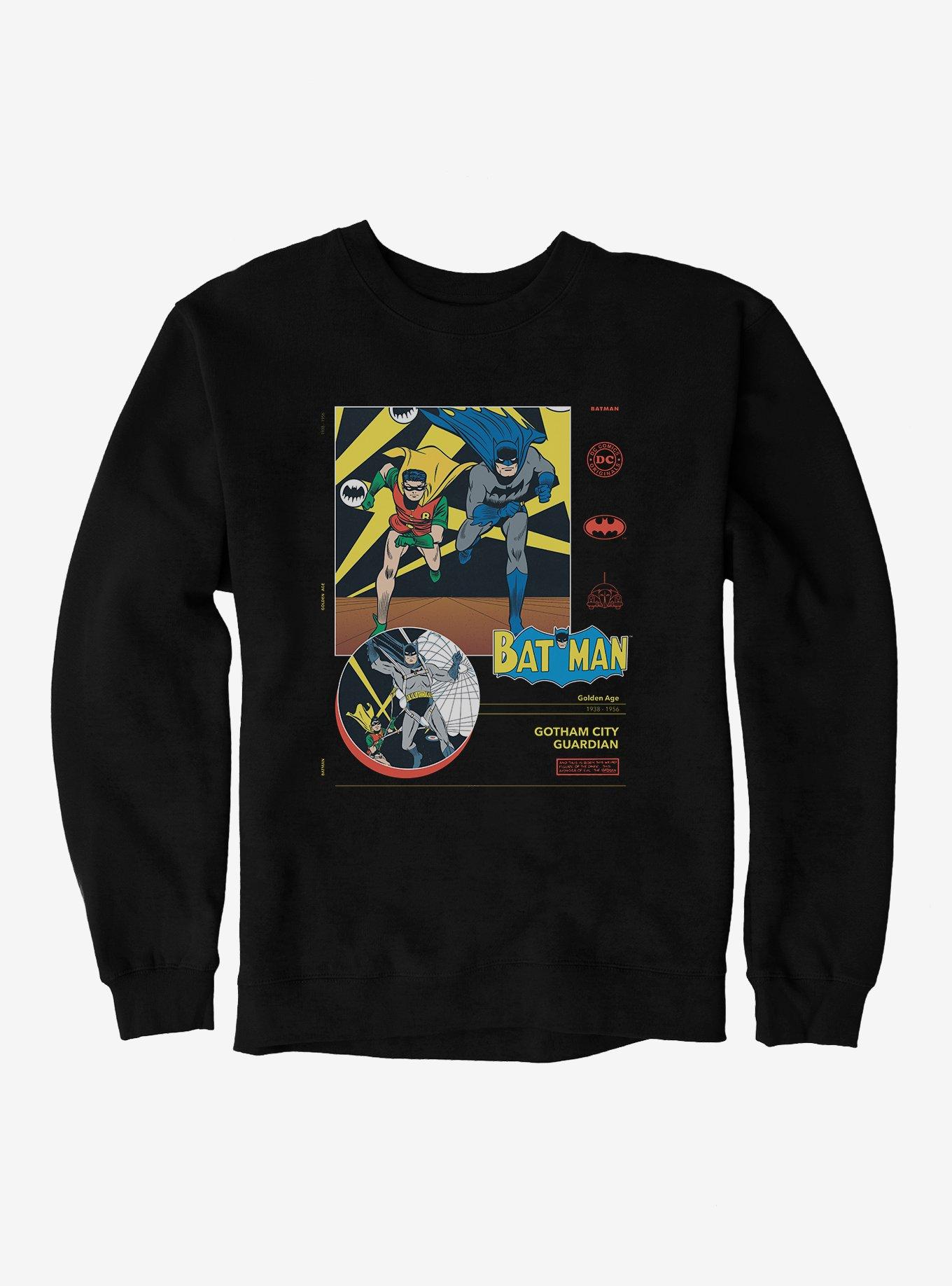 DC Batman & Robin Gotham City Guardian Sweatshirt, , hi-res