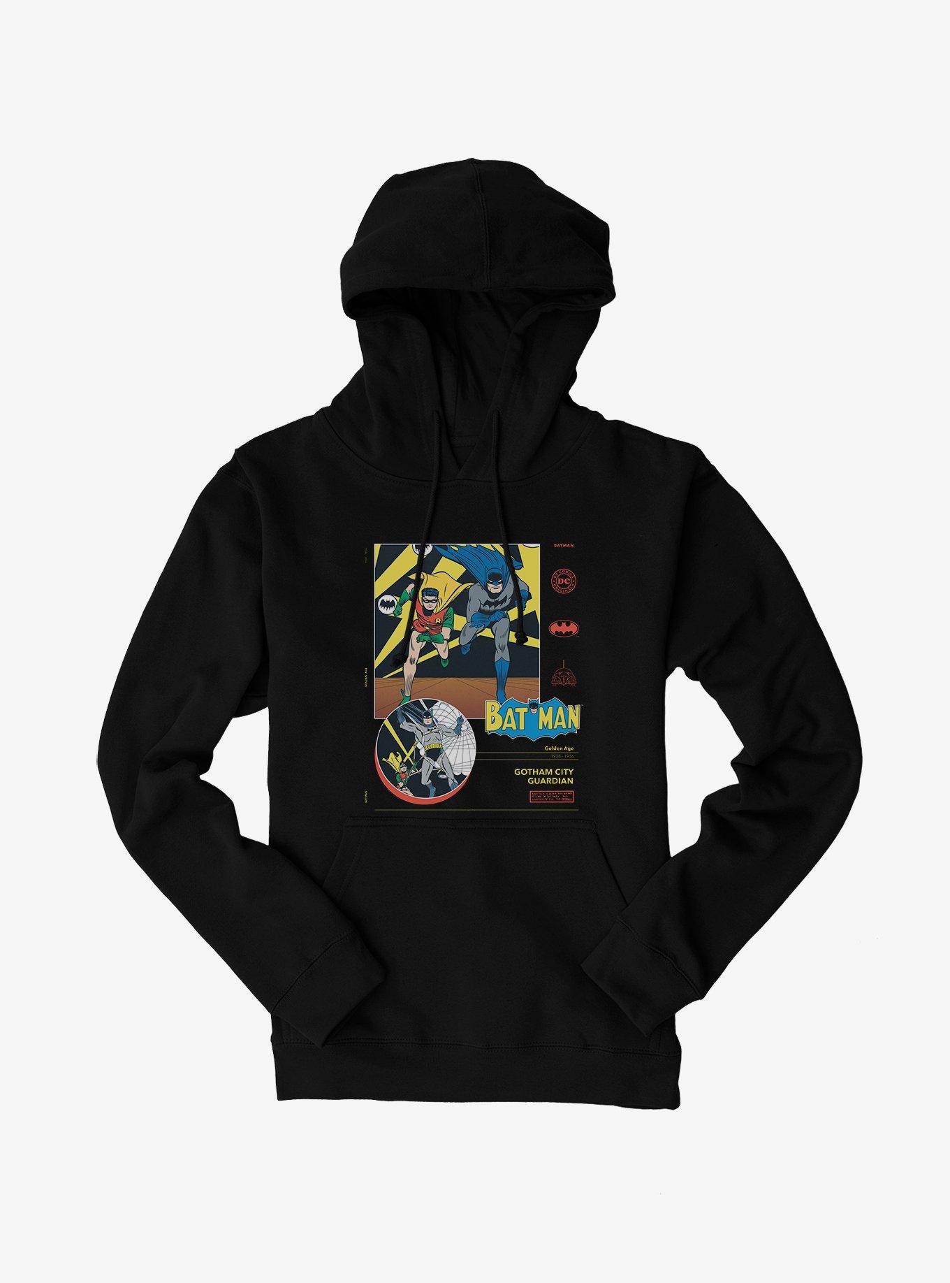 DC Batman & Robin Gotham City Guardian Hoodie, , hi-res