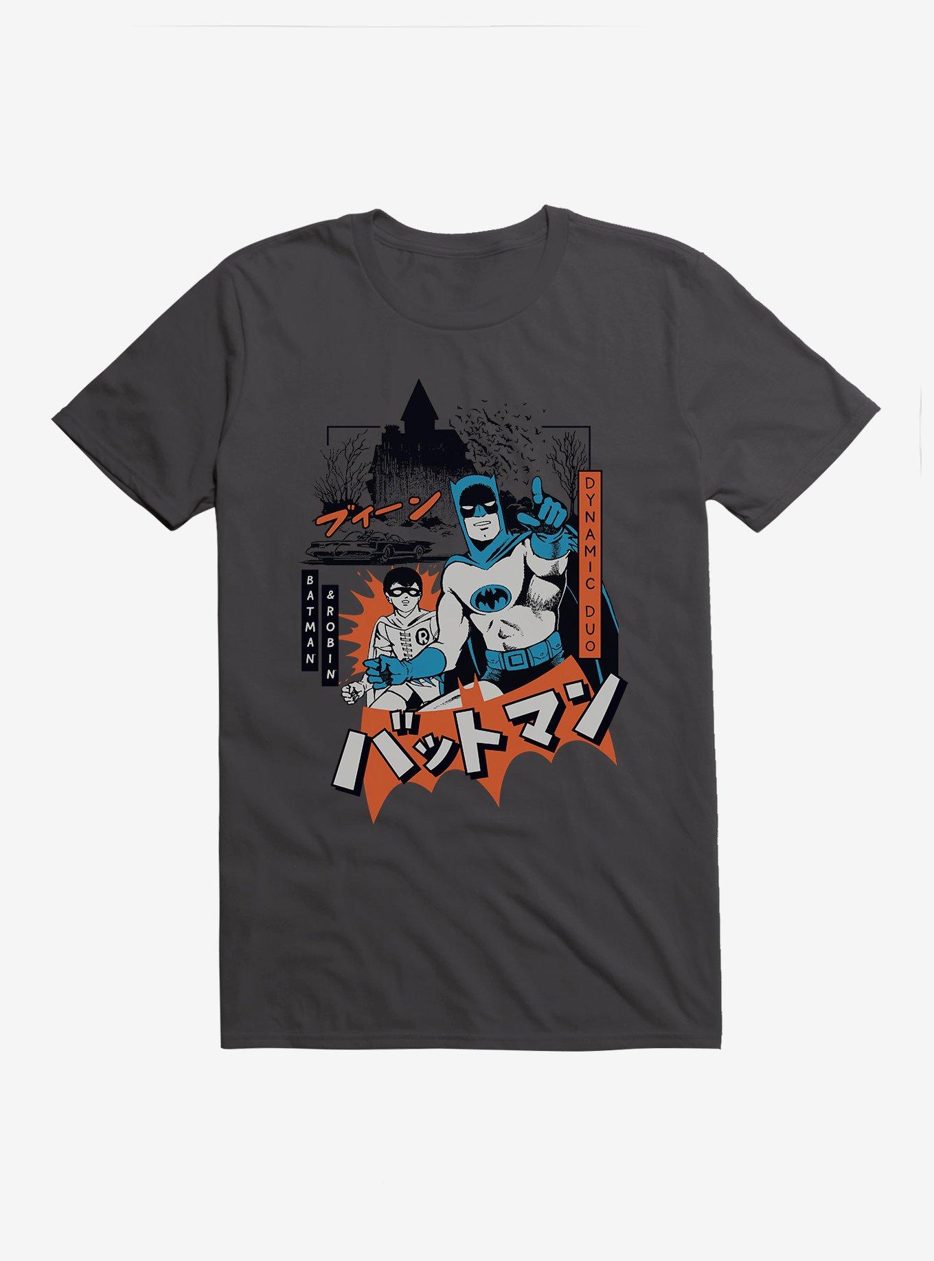 DC Batman & Robin Batcave Duo T-Shirt, , hi-res