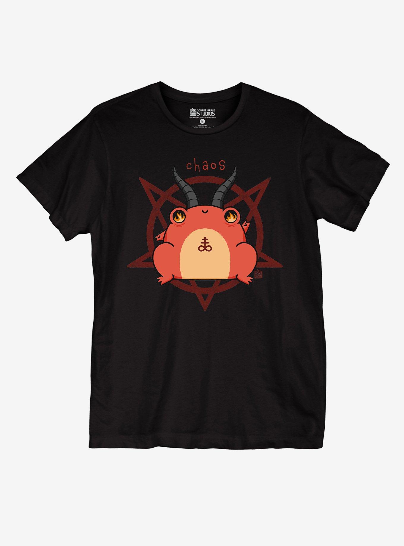 Chaos Frog Girls T-Shirt By Square Apple Studios, , hi-res