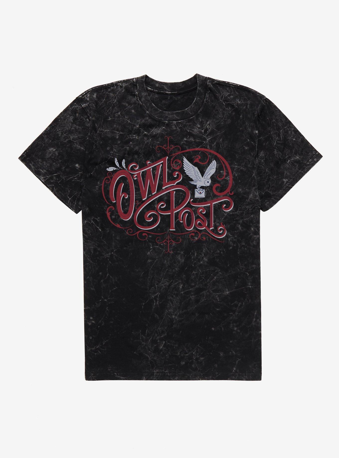Harry Potter Owl Post Mineral Wash T-Shirt, , hi-res