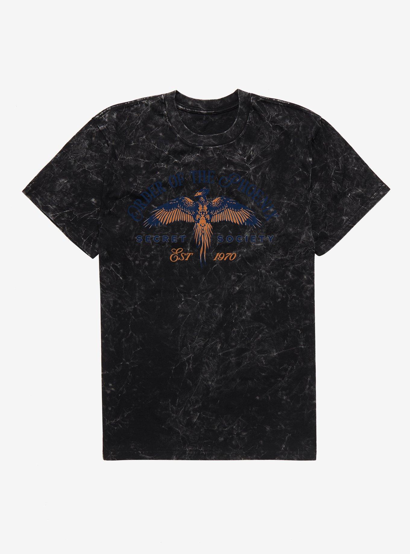 Harry Potter Order Of The Phoenix Mineral Wash T-Shirt, , hi-res