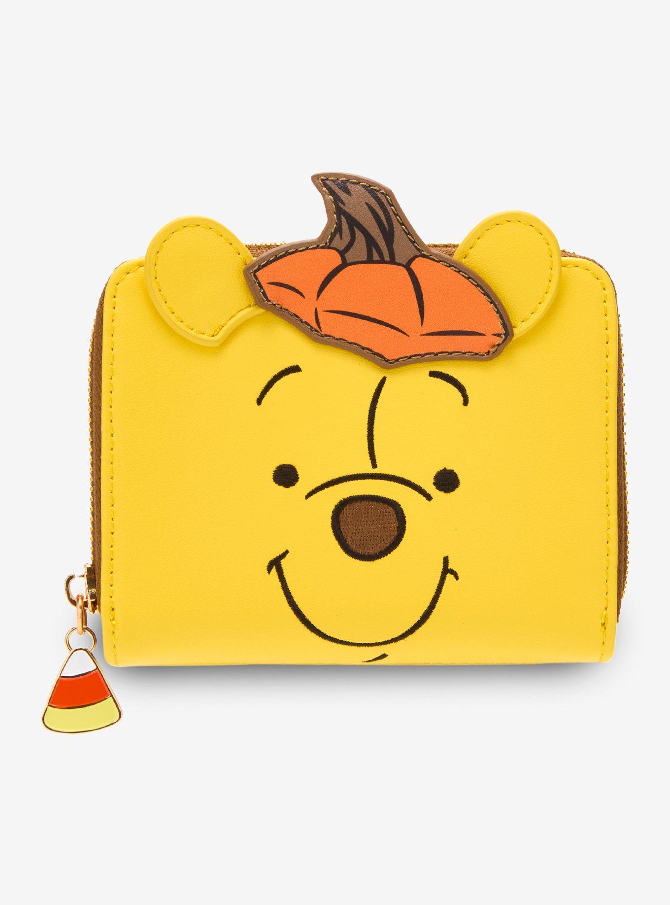 Disney Winnie the Pooh Pumpkin Pooh Bear Wallet - BoxLunch Exclusive, , hi-res