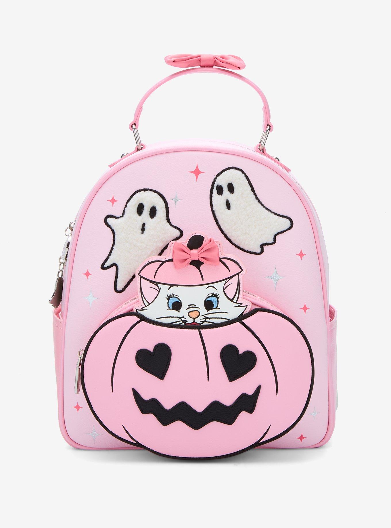 Disney The Aristocats Marie Halloween Pink Mini Backpack — BoxLunch Exclusive, , hi-res
