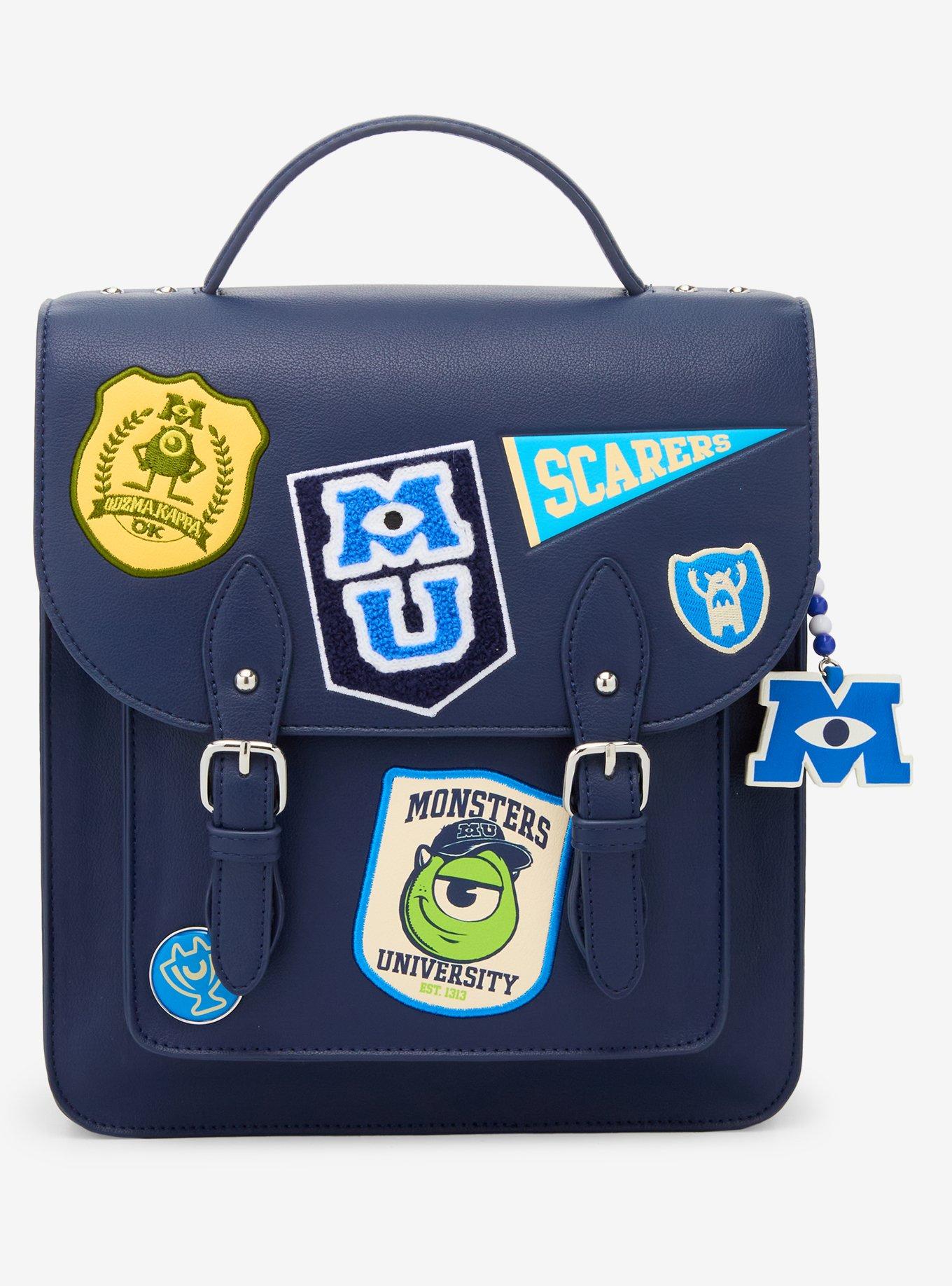 Disney Pixar Monsters University Patches Mini Backpack - BoxLunch Exclusive, , hi-res