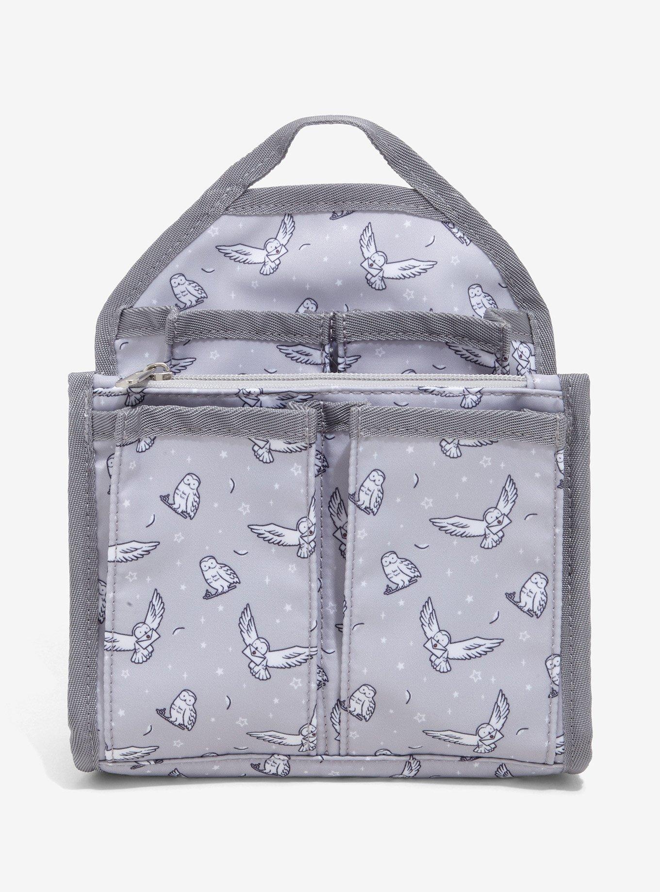 Harry Potter Hedwig Allover Print Mini Backpack Organizer - BoxLunch Exclusive, , hi-res