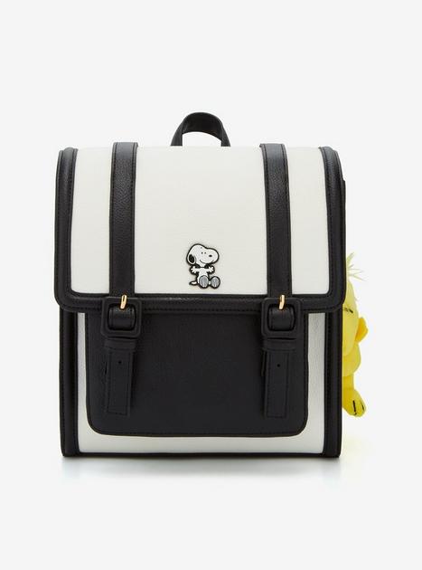 Peanuts Snoopy Black & White Mini Backpack with Woodstock  display picture 3