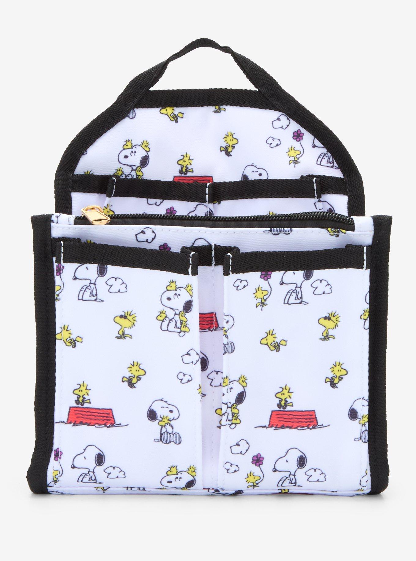 Peanuts Snoopy & Woodstock Allover Print Mini Backpack Organizer