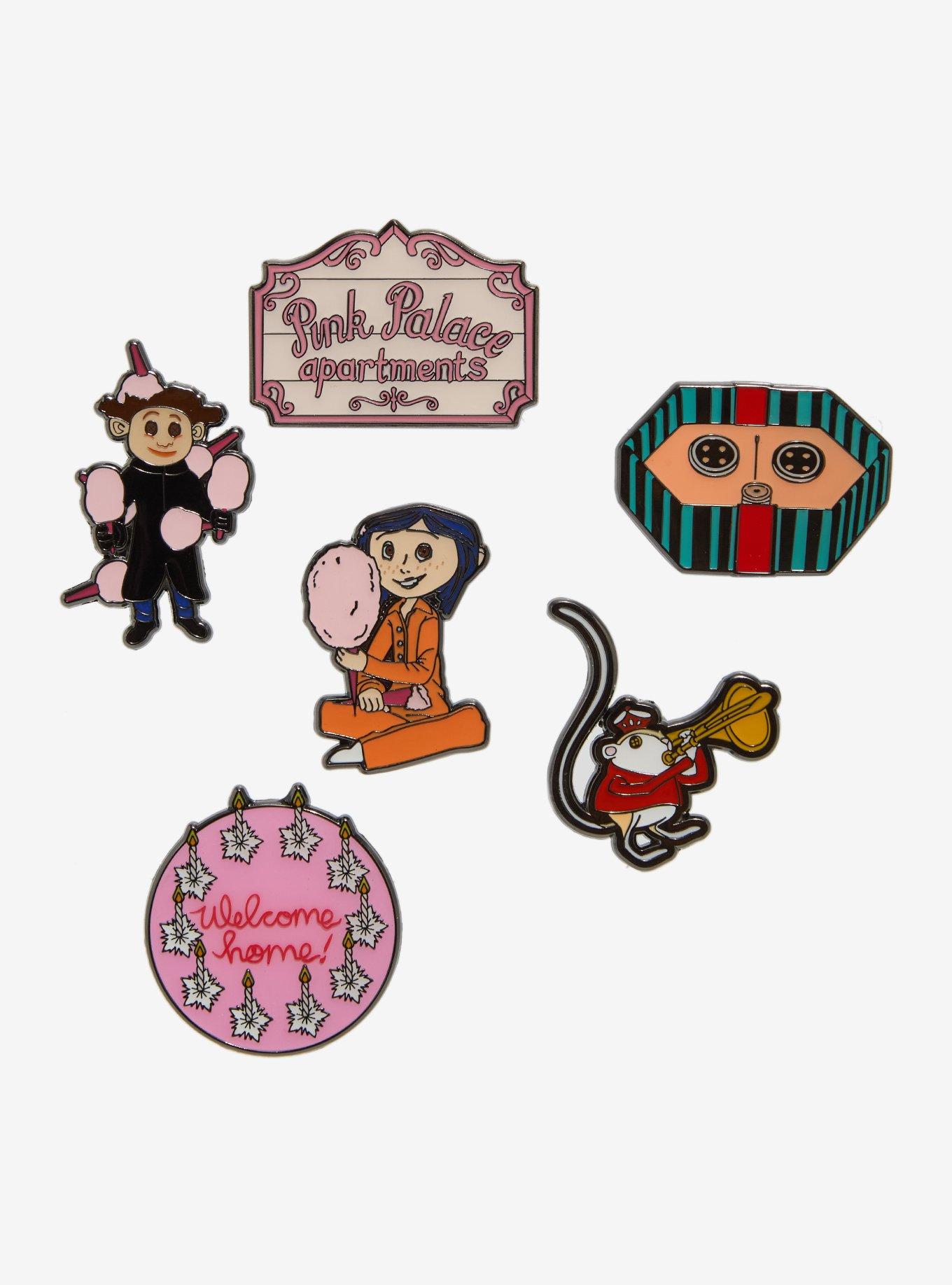 Coraline Icons Blind Box Enamel Pin, , hi-res