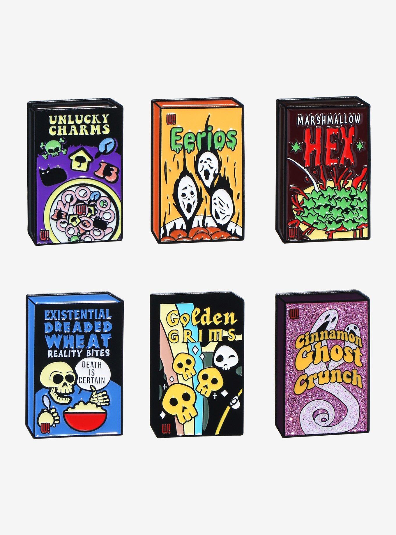 Haunted Cereal Blind Enamel Pin, , hi-res