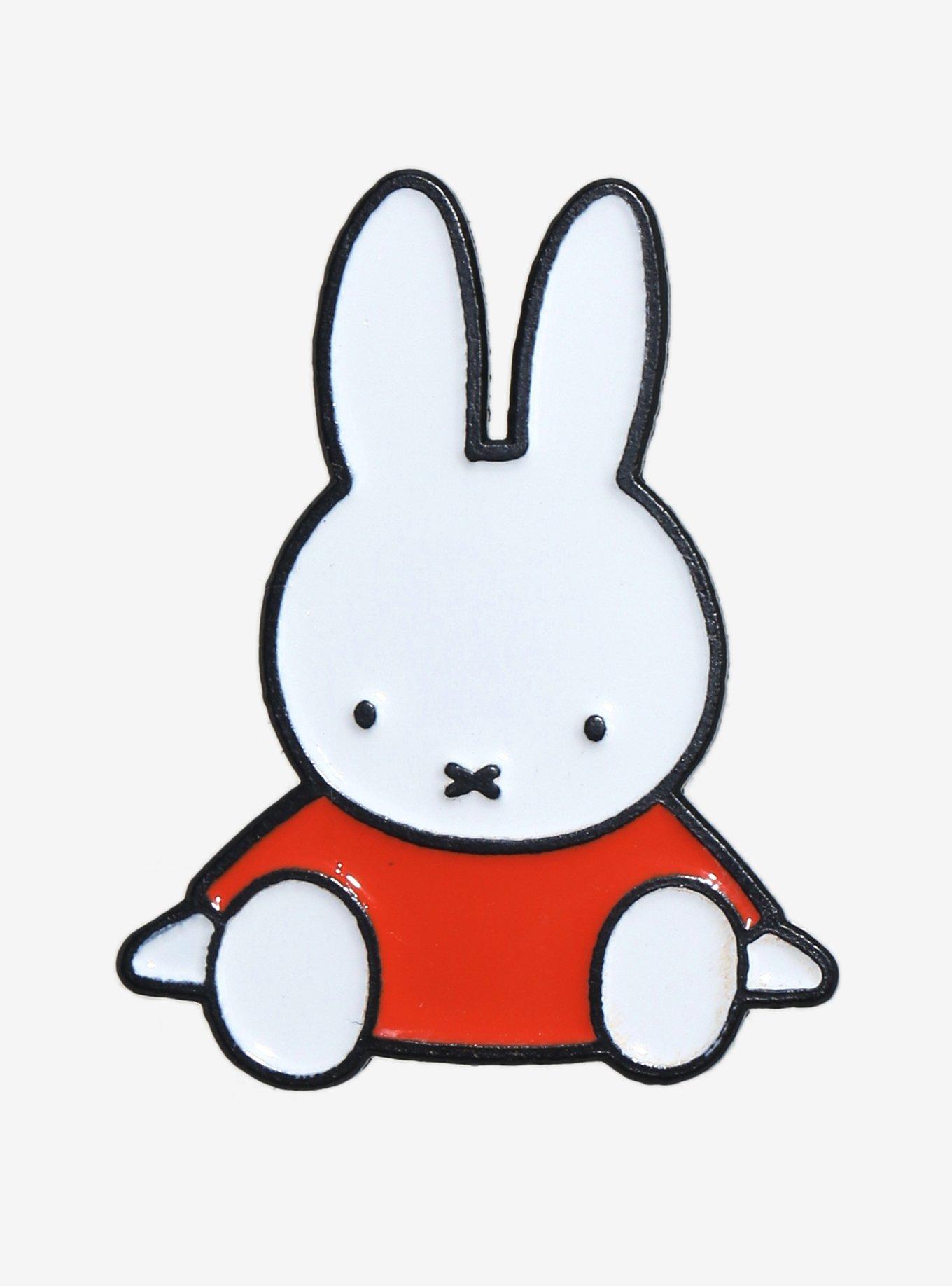 Miffy Sitting Enamel Pin, , hi-res