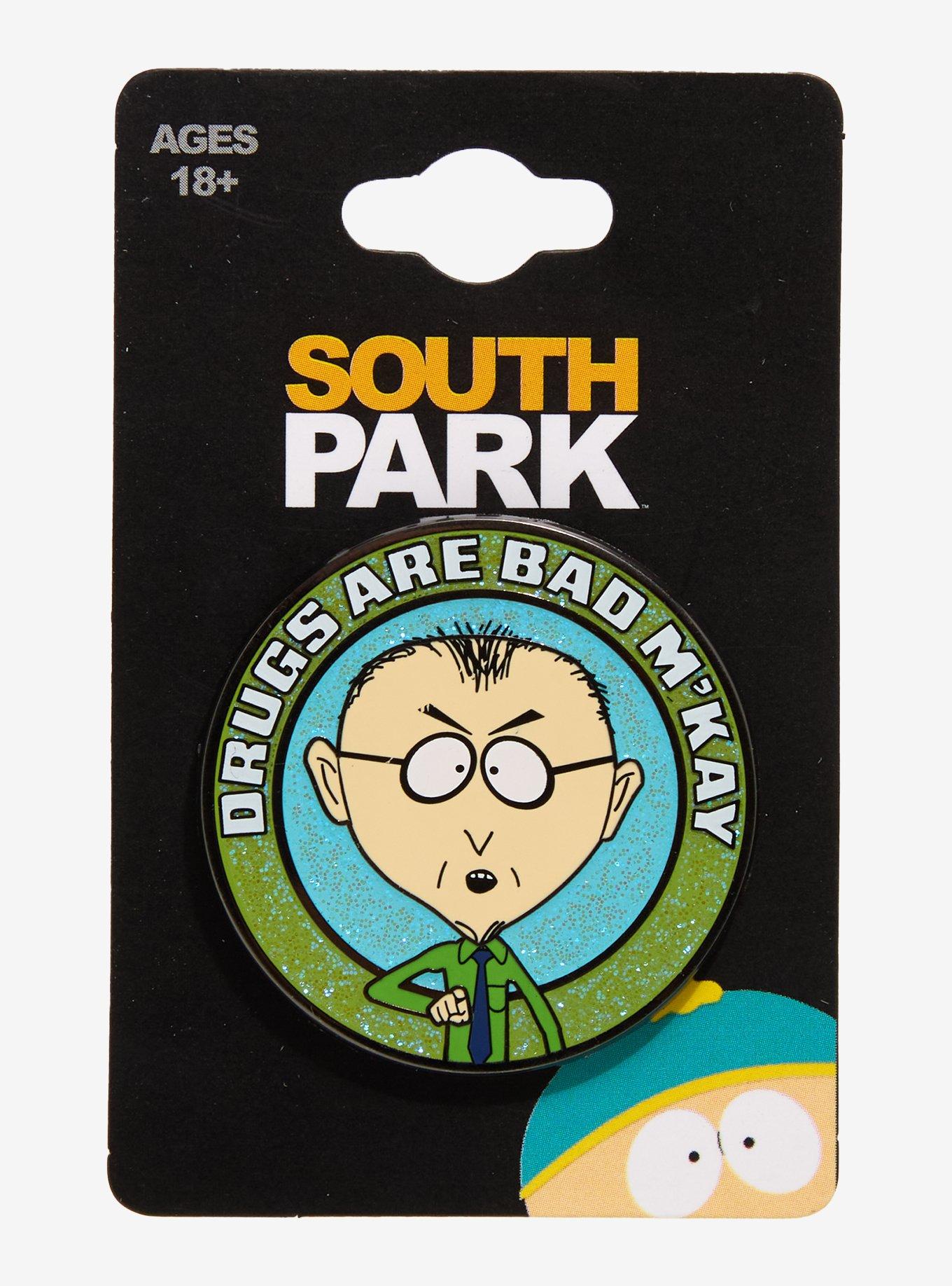South Park Mr. Mackey Glitter Enamel Pin, , hi-res