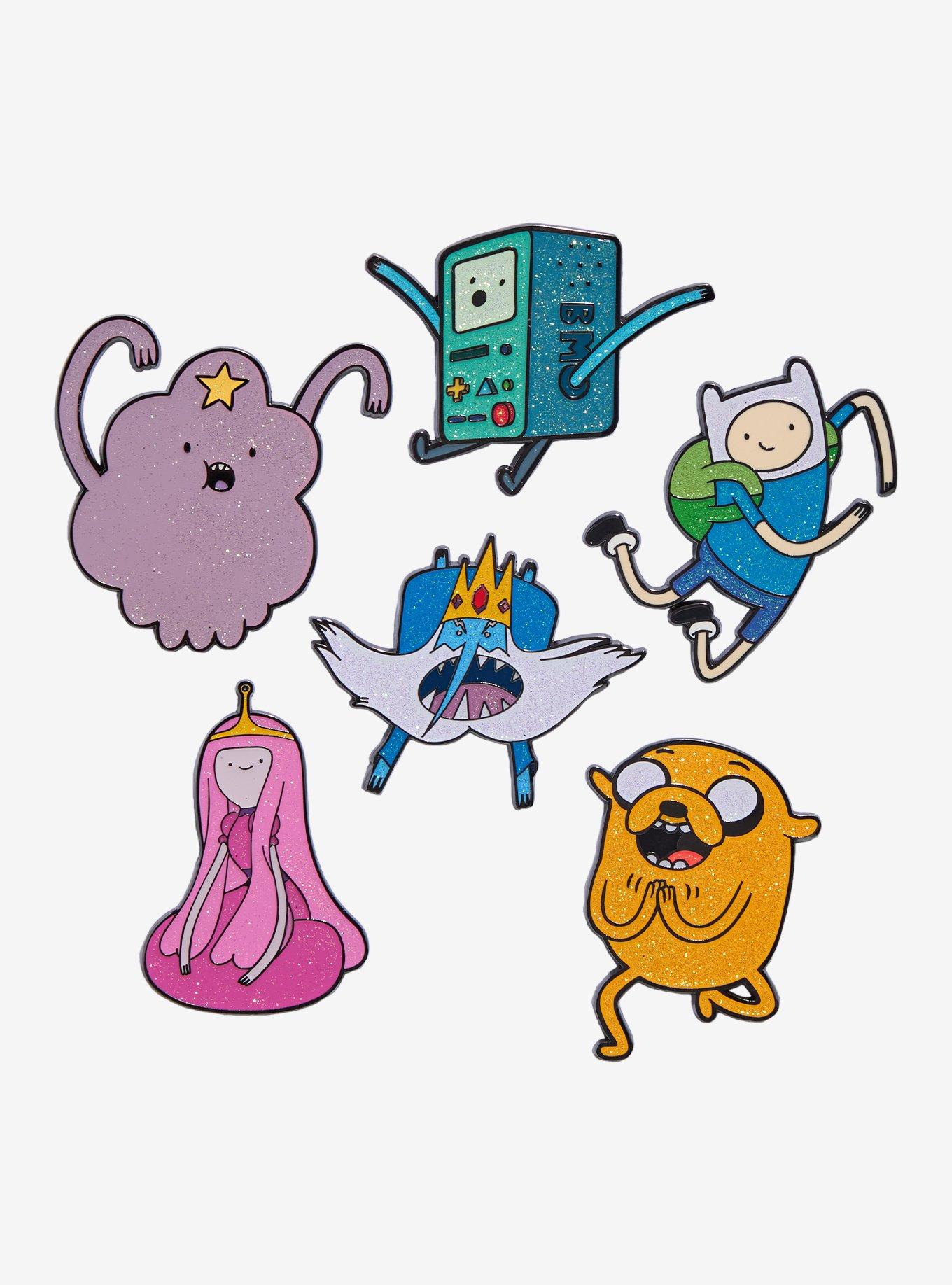Buckle-Down Adventure Time Glitter Blind Box Enamel Pin Hot Topic Exclusive, , hi-res