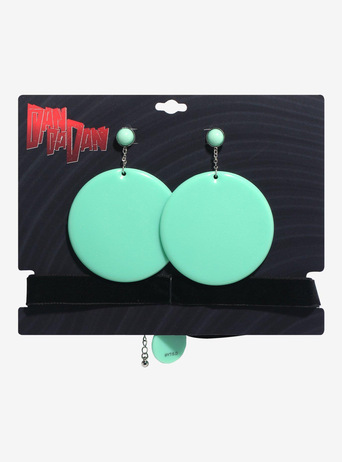 Dandadan Momo Replica Necklace & Earring Set, , hi-res