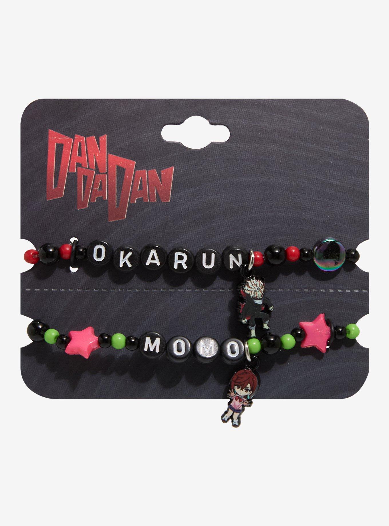 Dandadan Momo & Okarun Best Friend Bead Bracelet Set, , hi-res