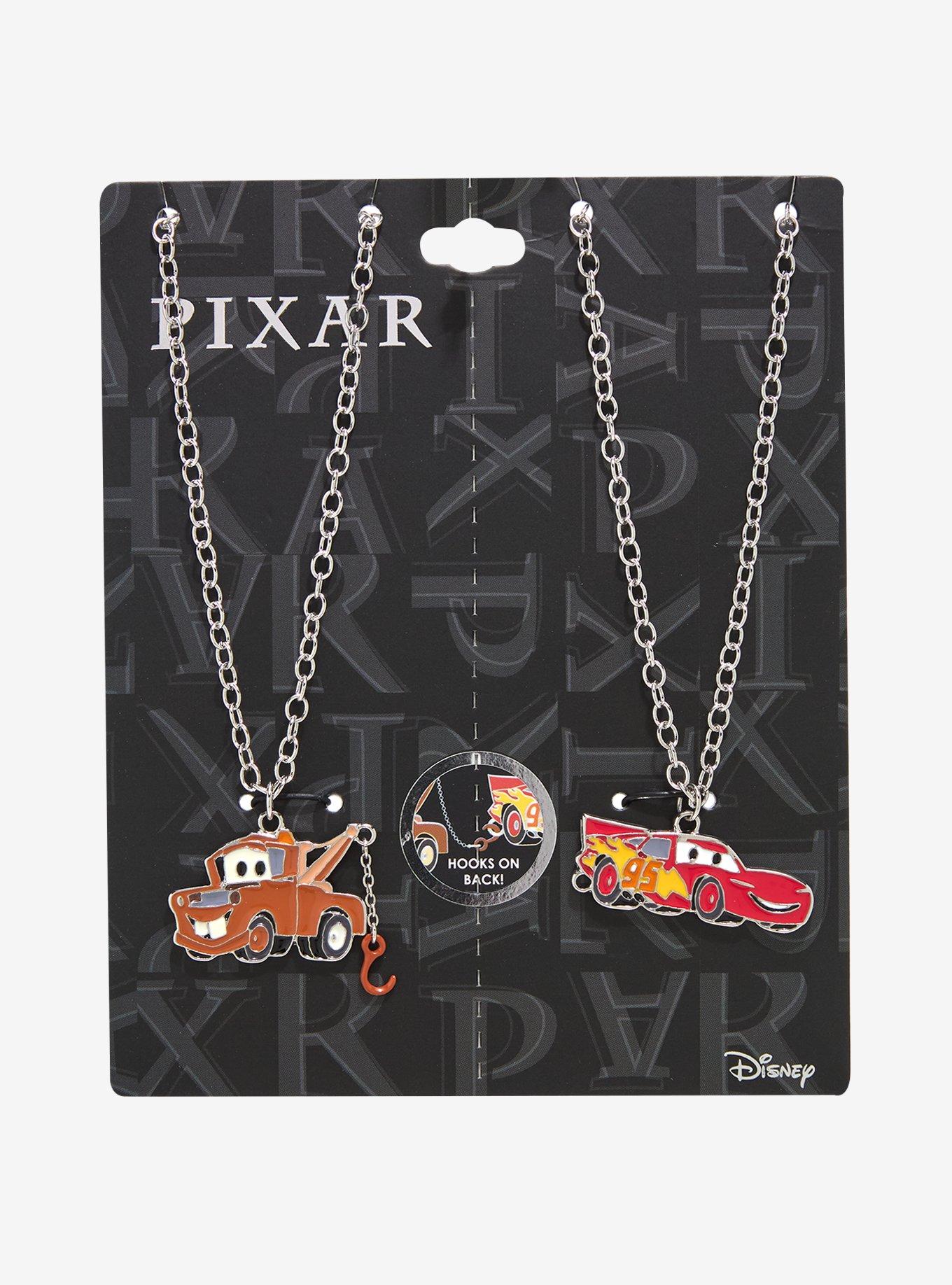 Disney Pixar Cars Duo Best Friend Necklace Set, , hi-res