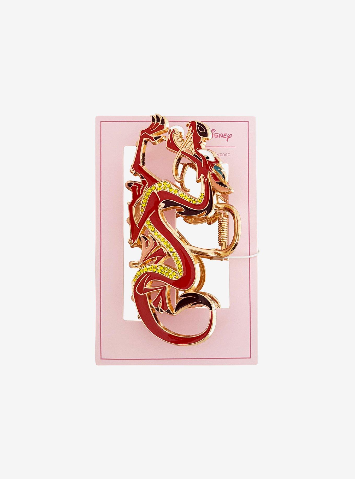 Disney Her Universe Mulan Mushu Dragon claw hair clip (metal / 4.5”) HTF / NEW Disney Mulan Mushu Figural Claw Hair Clip New | Mercari main image 2