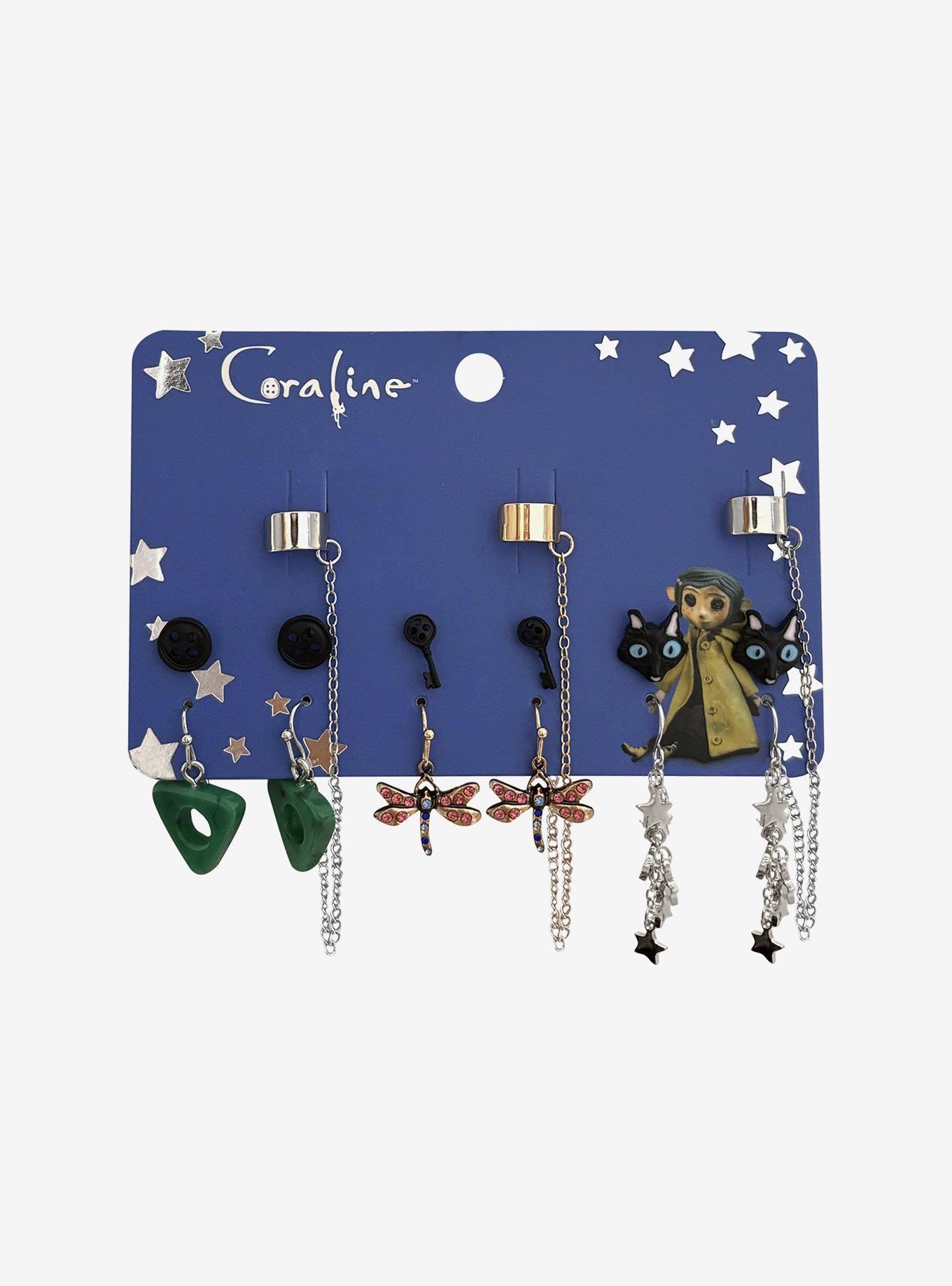 Coraline Icons Stud & Cuff Earring Set, , hi-res