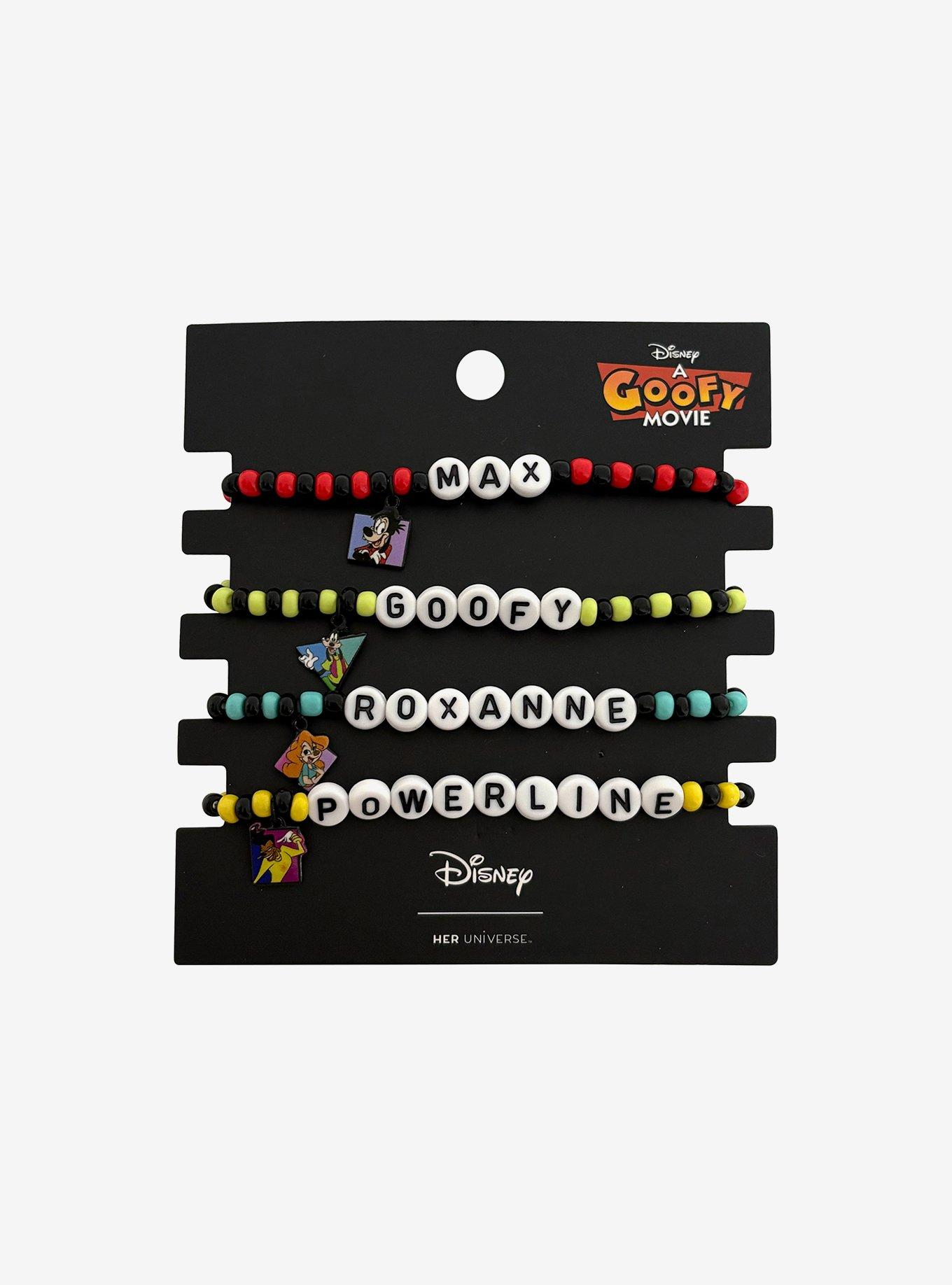 Disney A Goofy Movie Character Beaded Bracelet Set, , hi-res