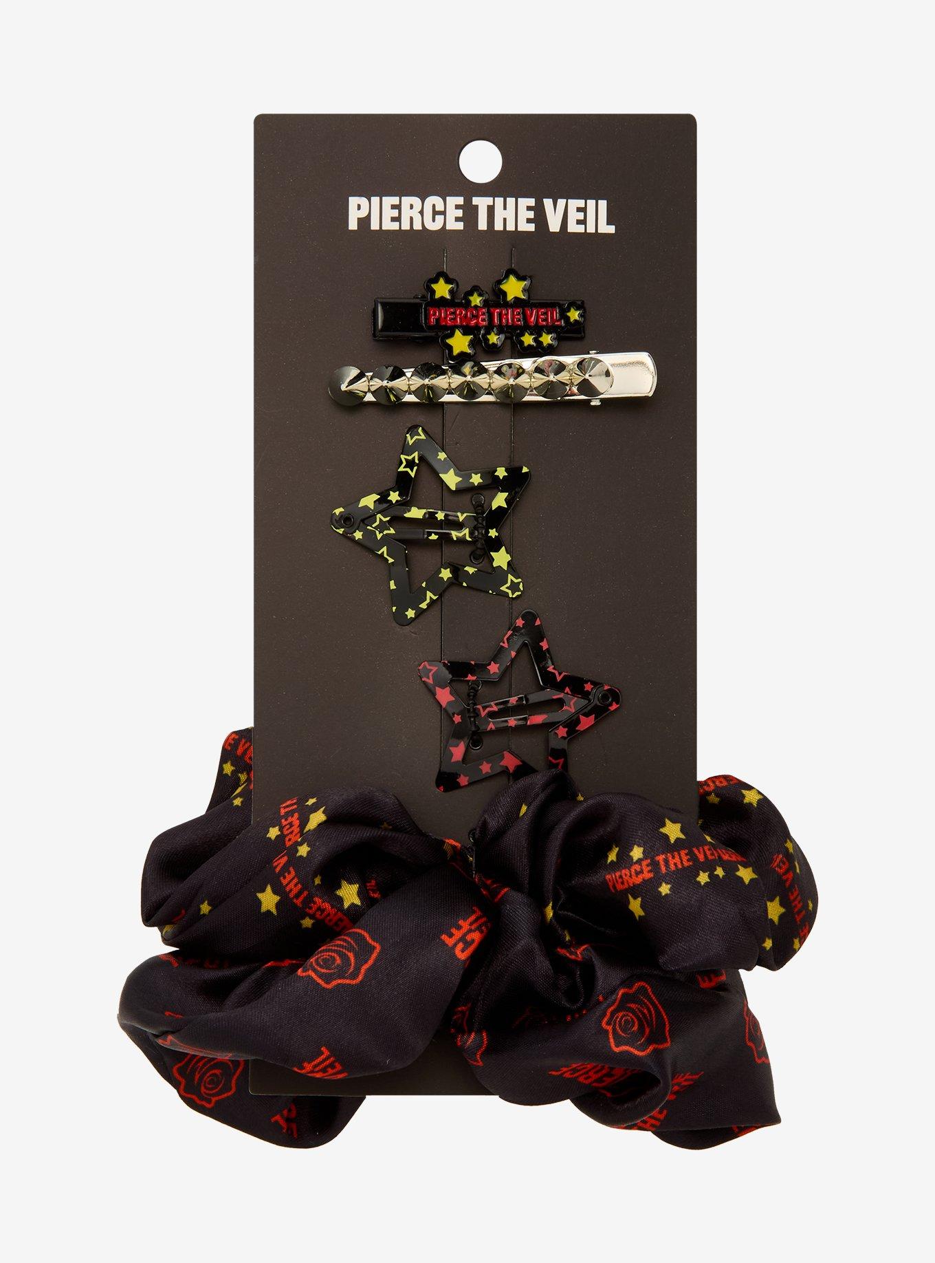 Pierce The Veil Hair Clip & Scrunchie Set