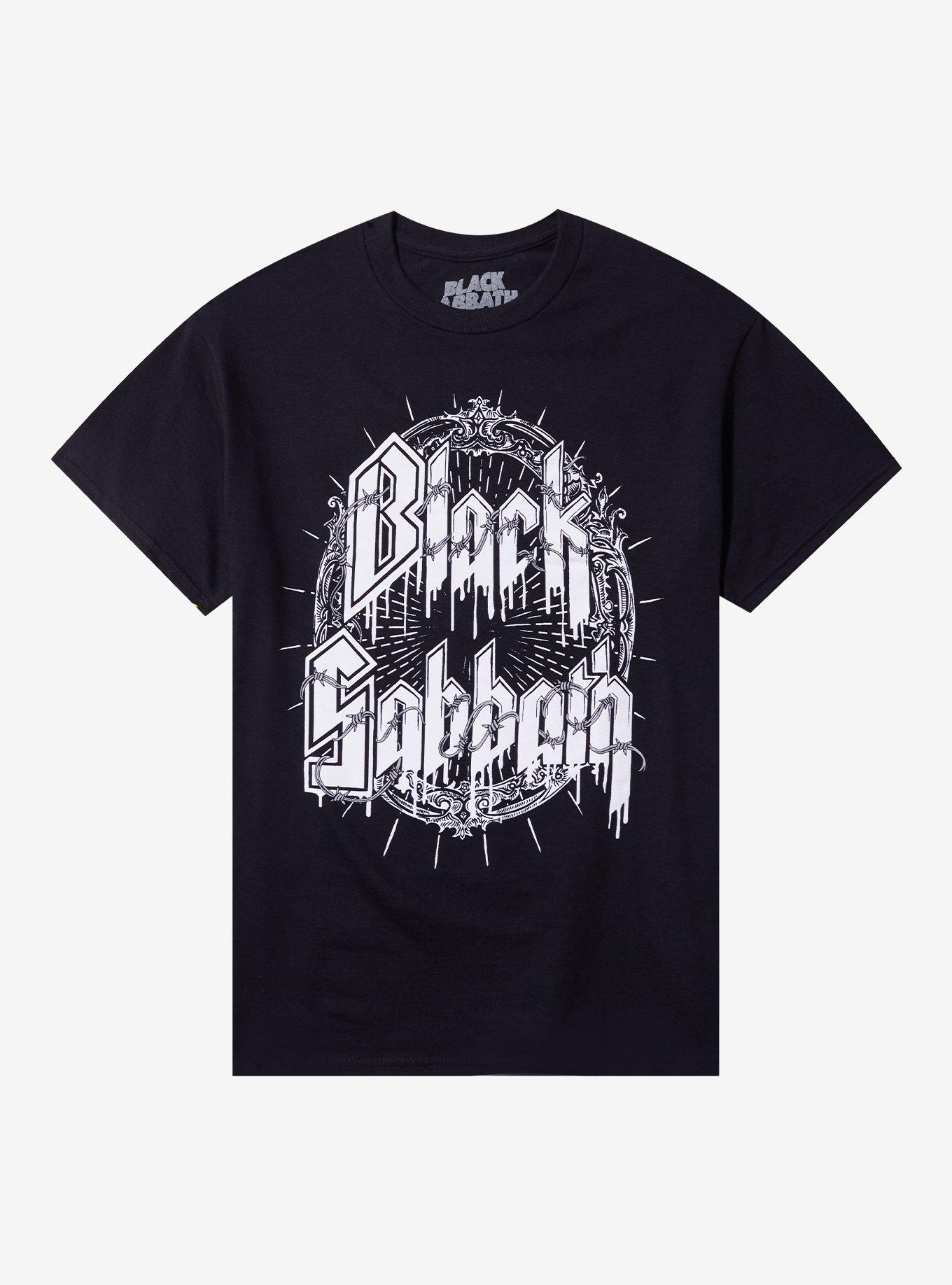 Black Sabbath Antique Frame Logo T-Shirt, , hi-res