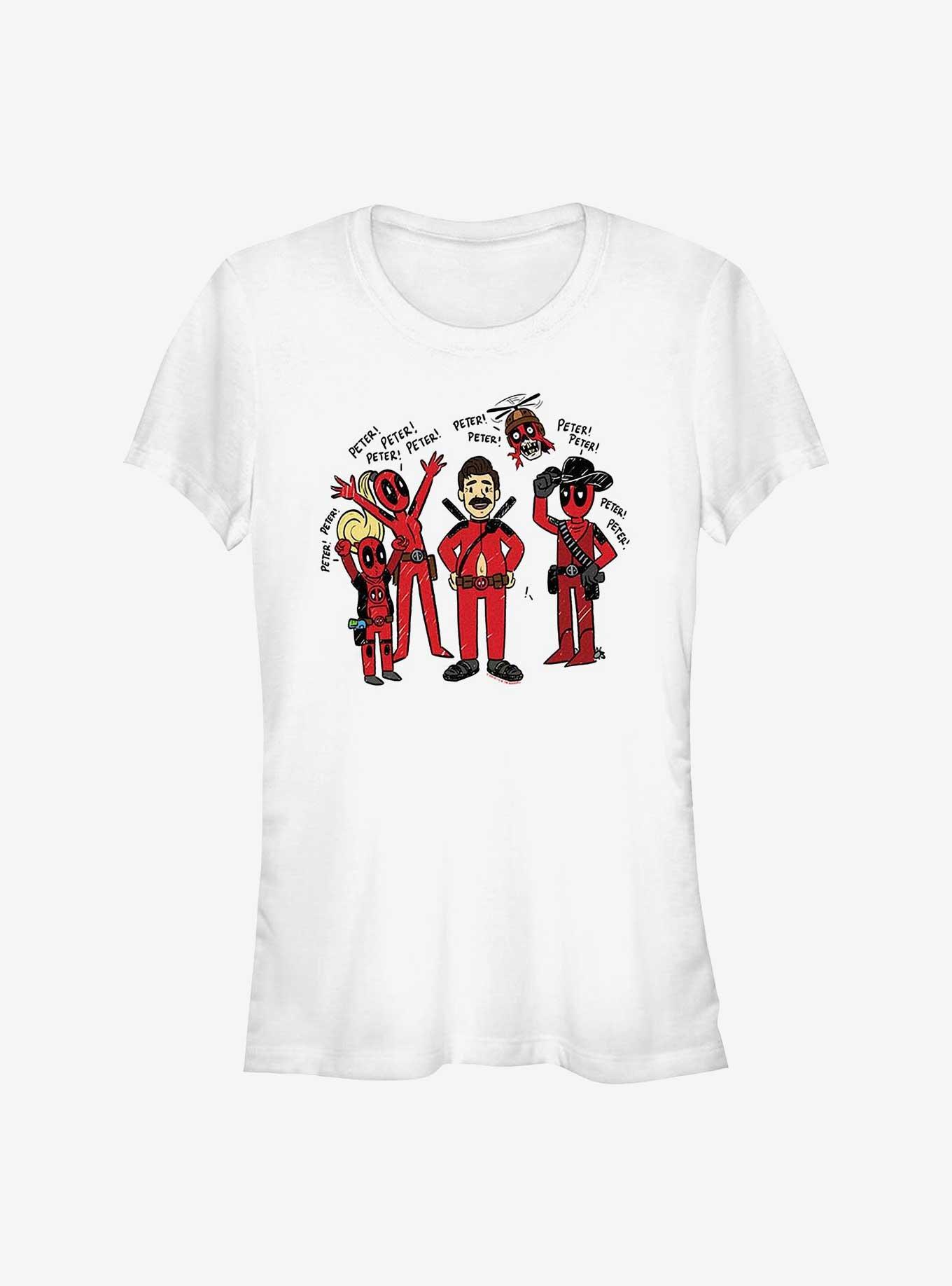 Marvel Deadpool & Wolverine We Love Peter Girls T-Shirt, , hi-res
