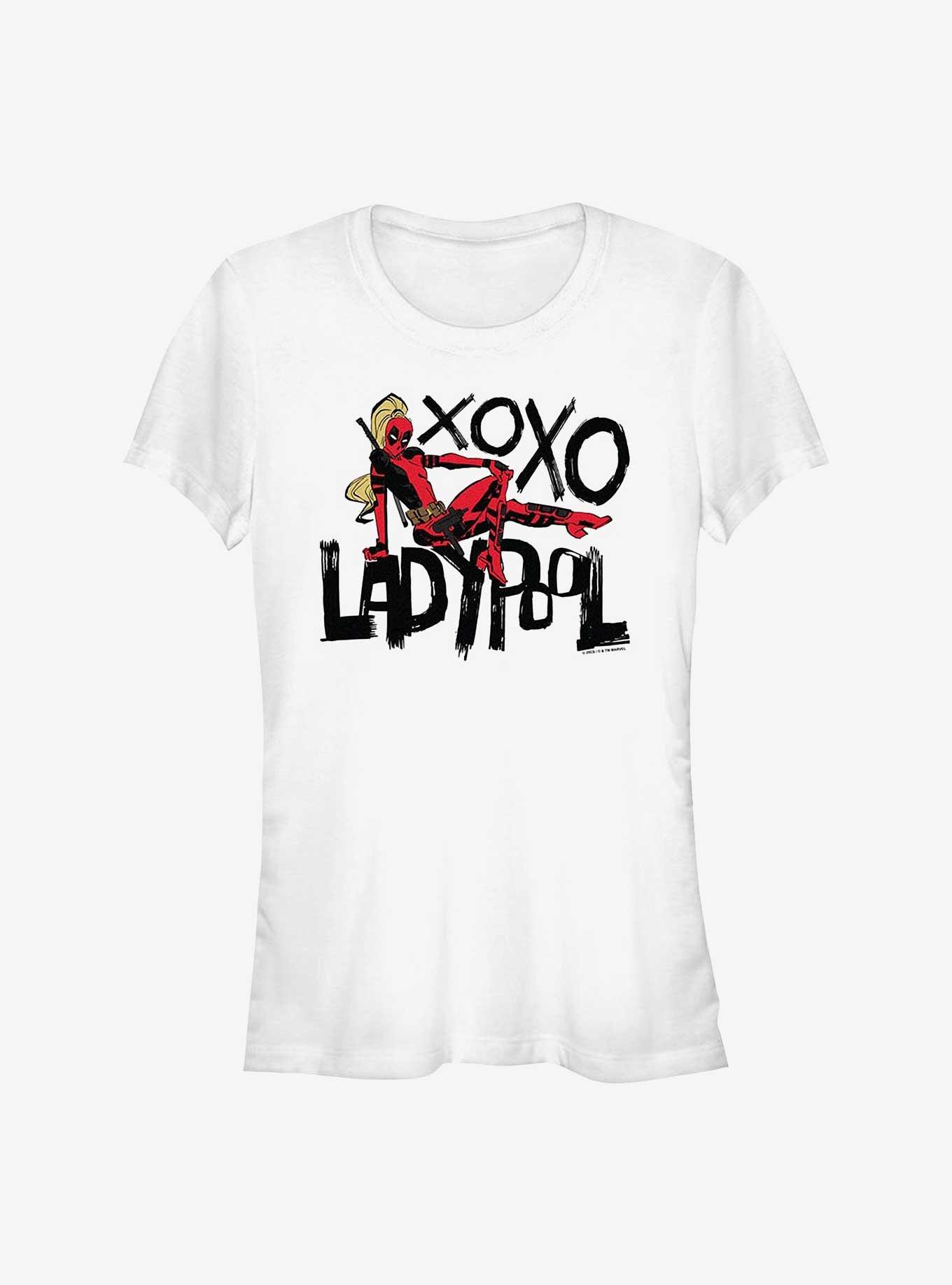 Marvel Deadpool & Wolverine Ladypool XOXO Girls T-Shirt, , hi-res