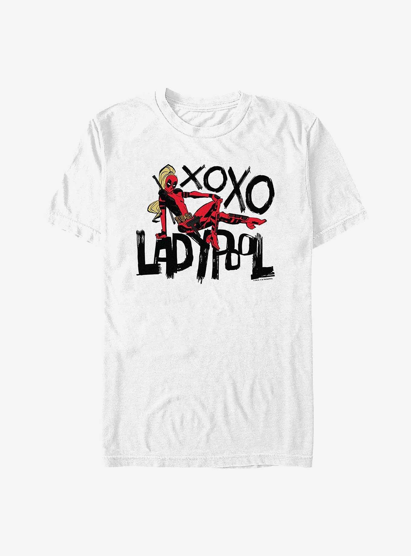 Marvel Deadpool & Wolverine Ladypool XOXO T-Shirt, , hi-res