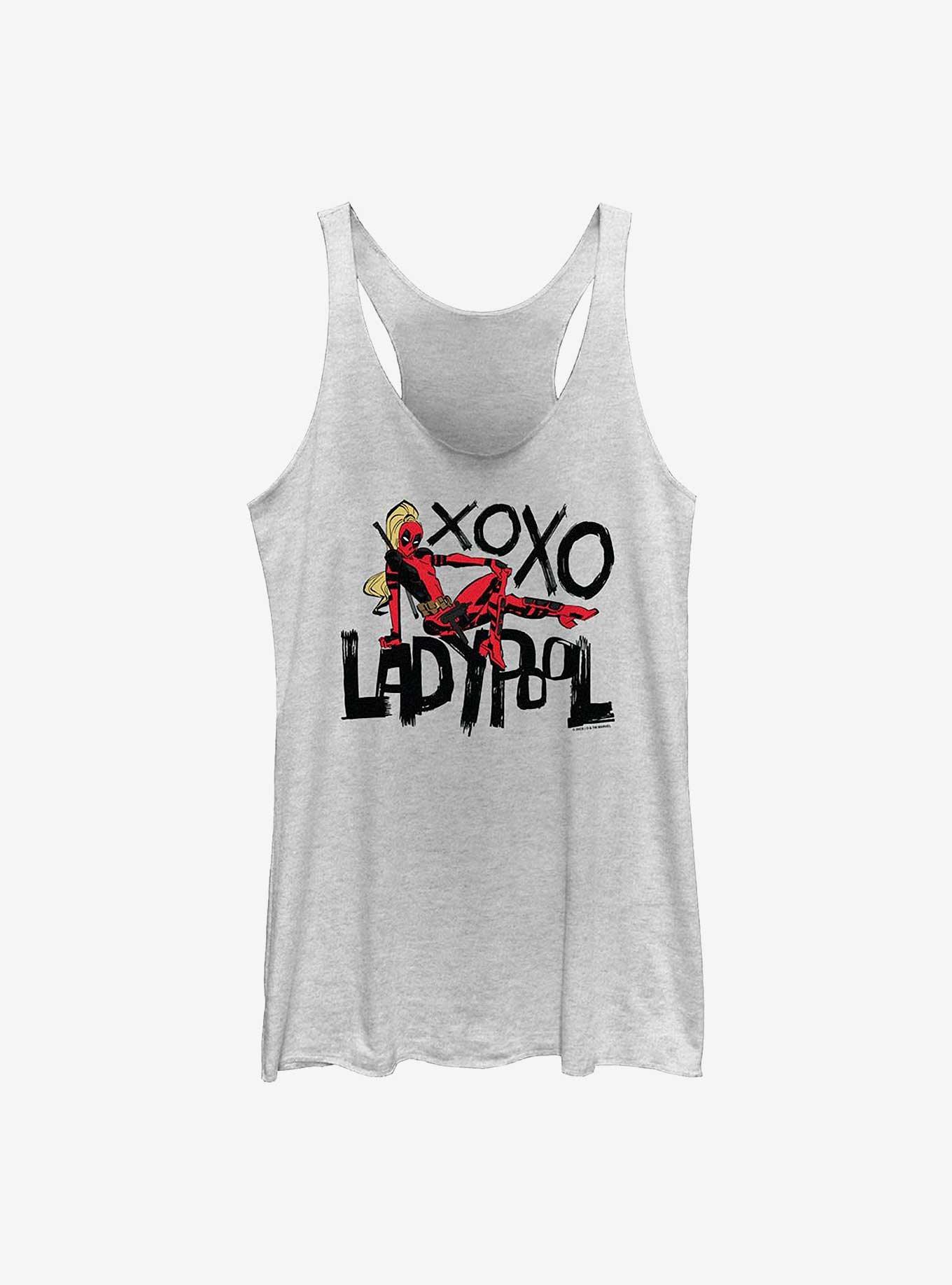 Marvel Deadpool & Wolverine Ladypool XOXO Girls Tank, , hi-res