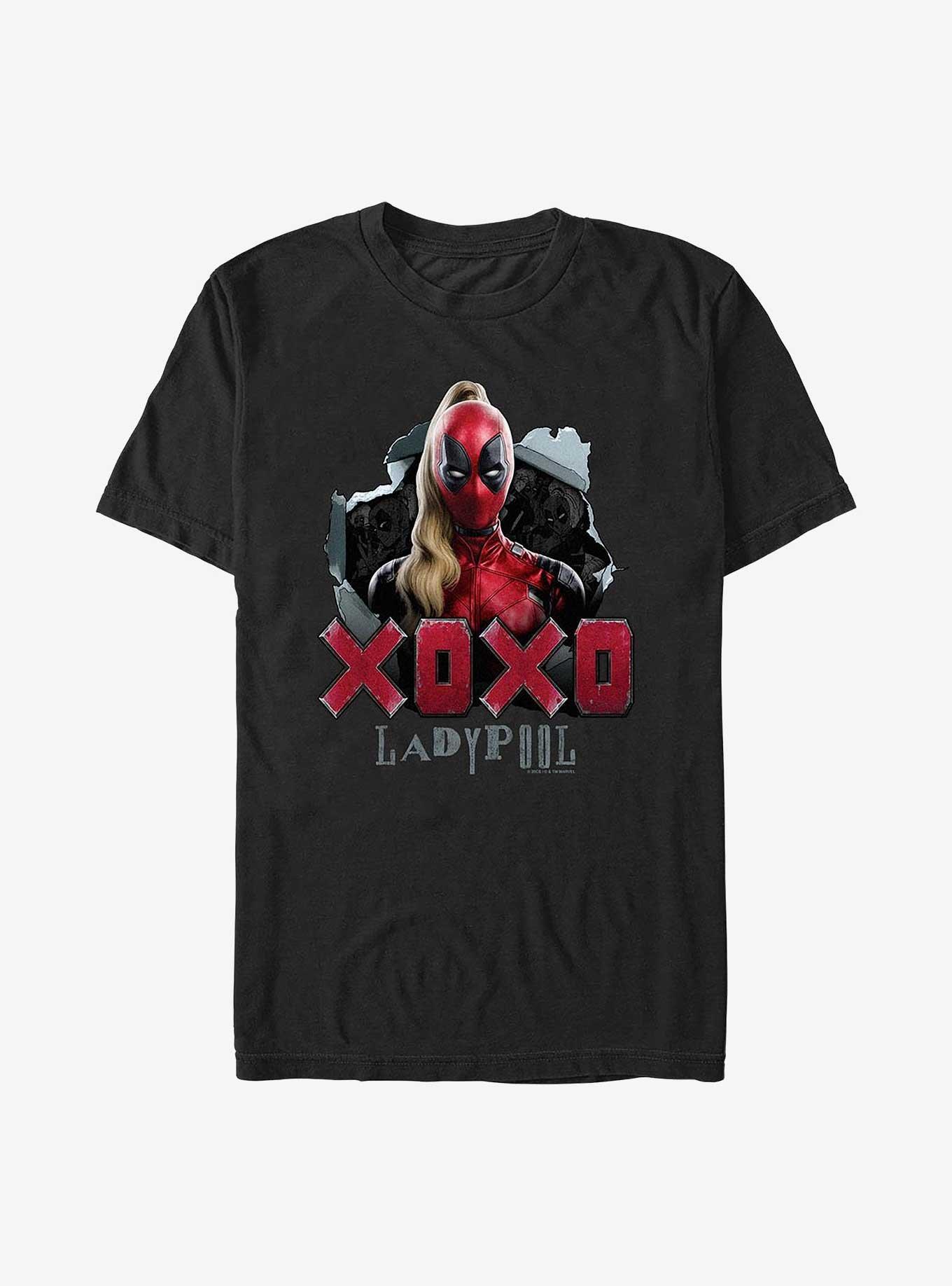 Marvel Deadpool & Wolverine XOXO Ladypool T-Shirt, , hi-res